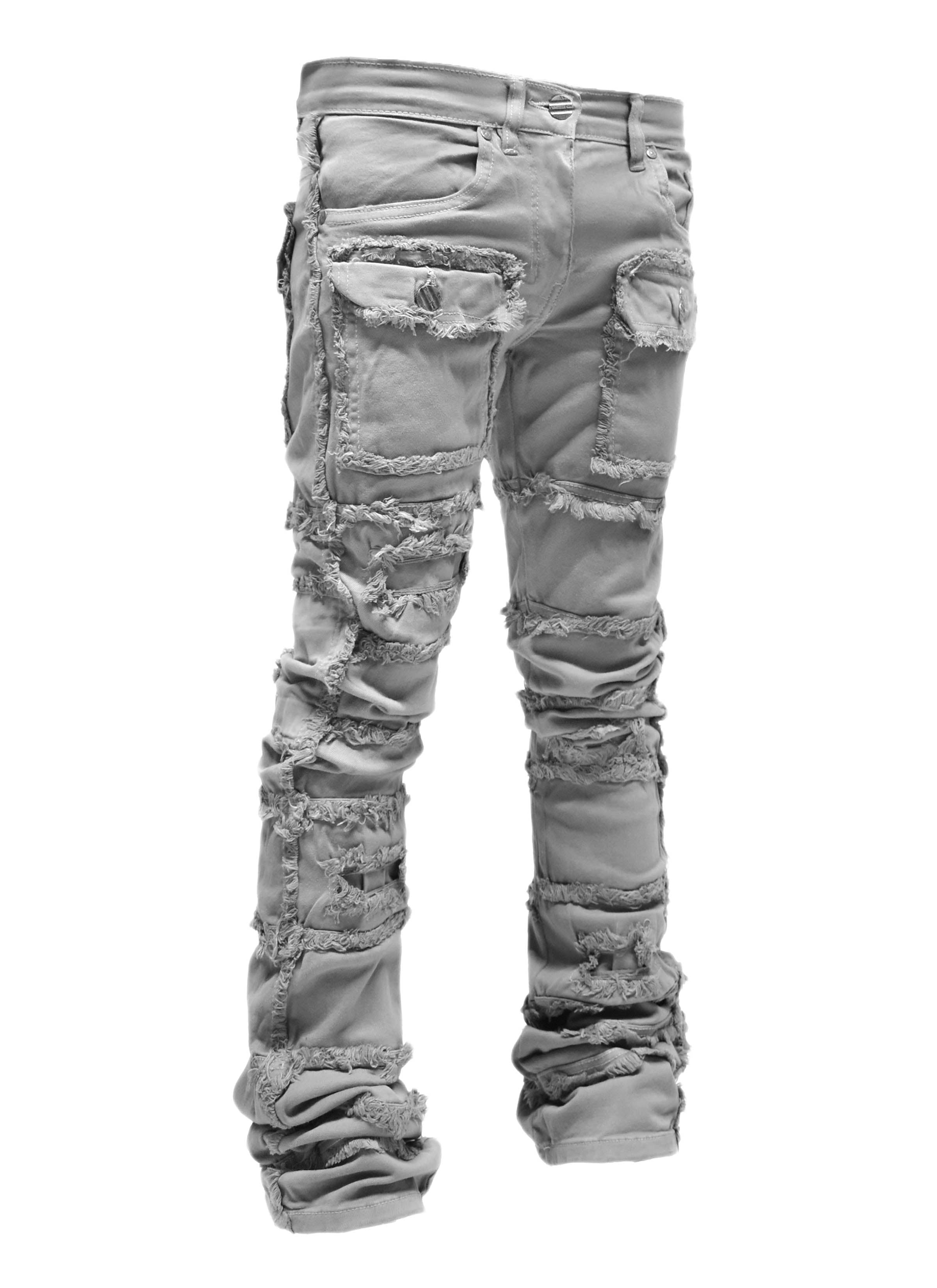 FW33958 Thread Stacked Denim