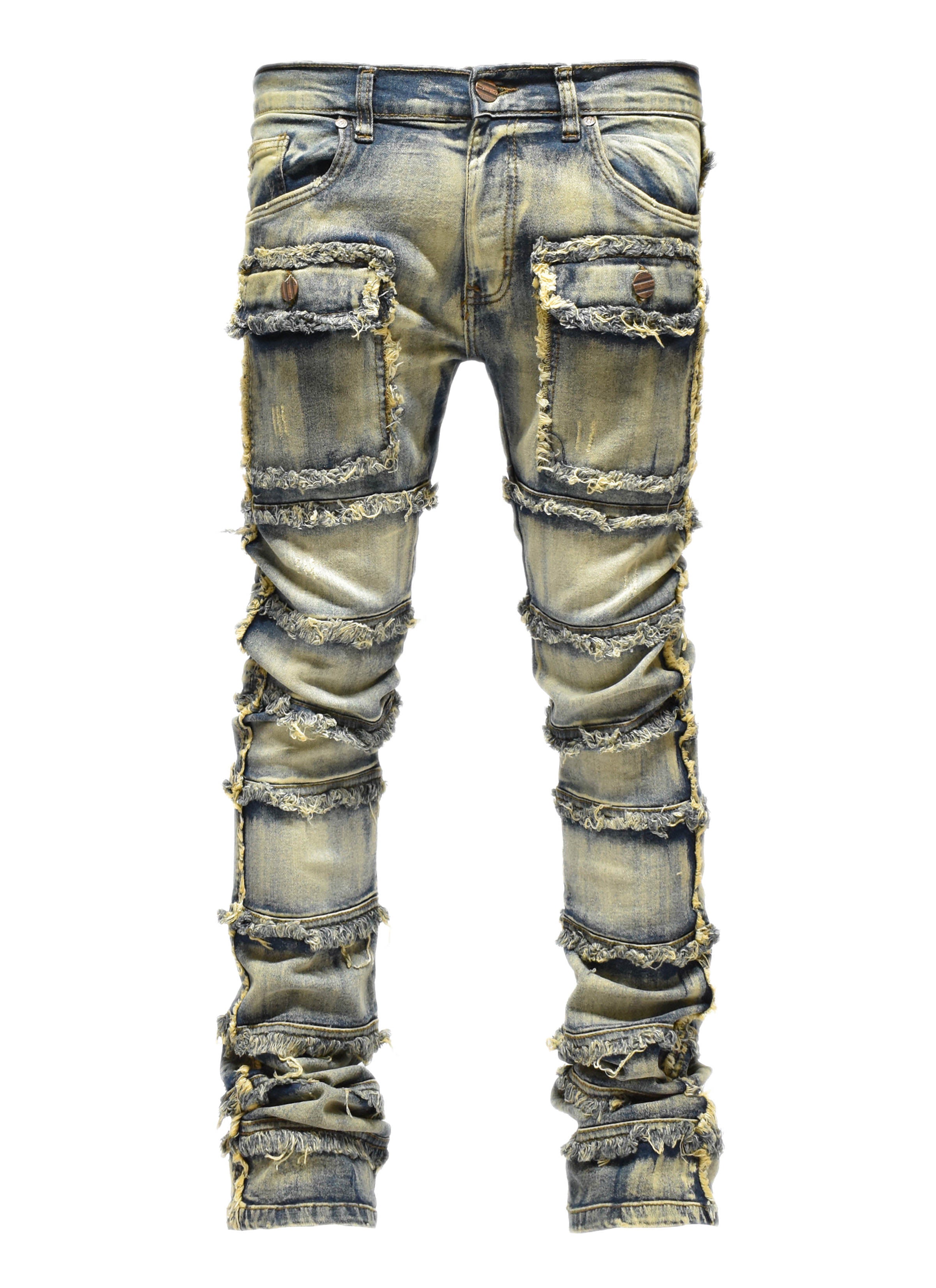 FW33958 Thread Stacked Denim