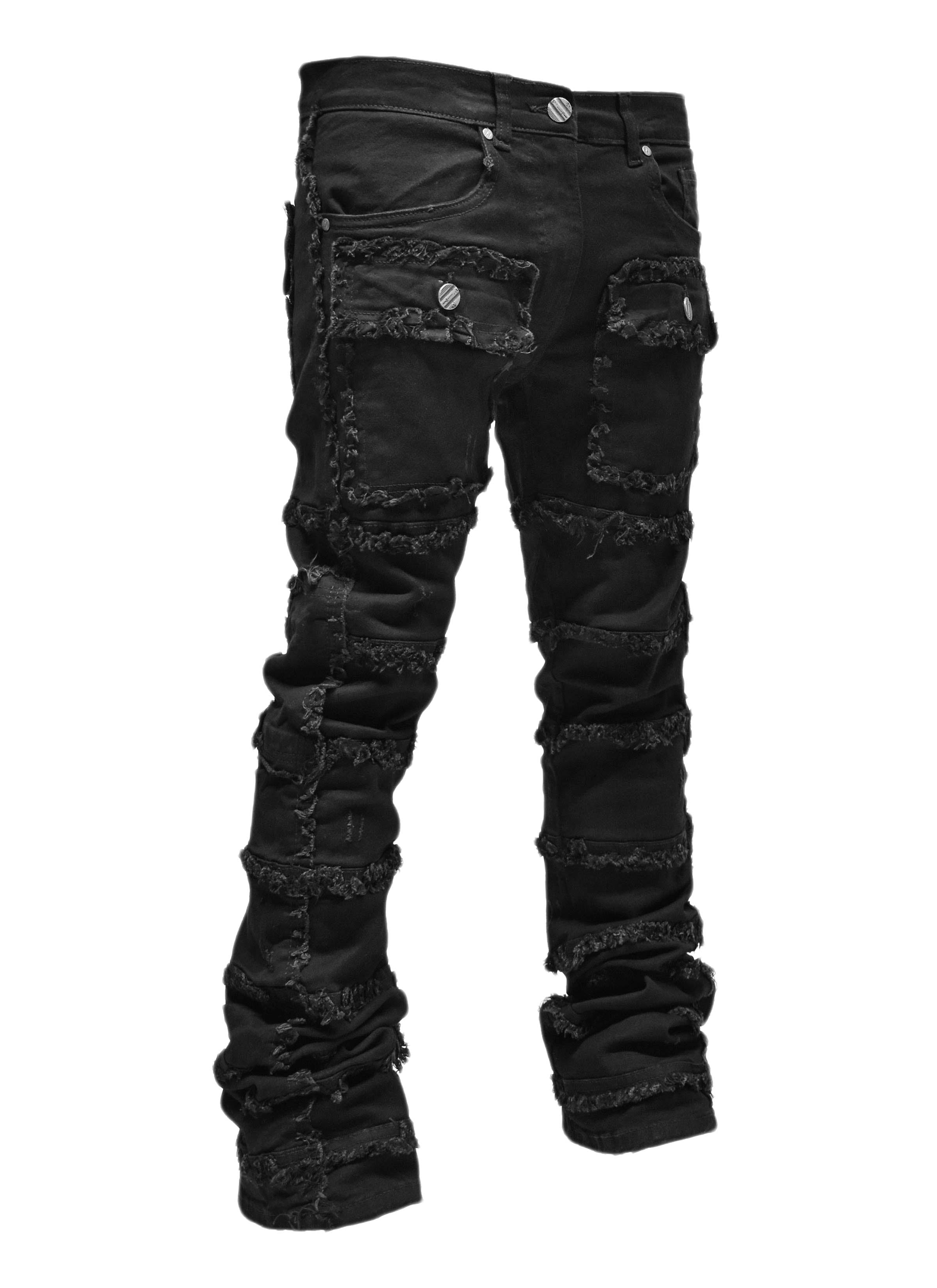 FW33958 Thread Stacked Denim