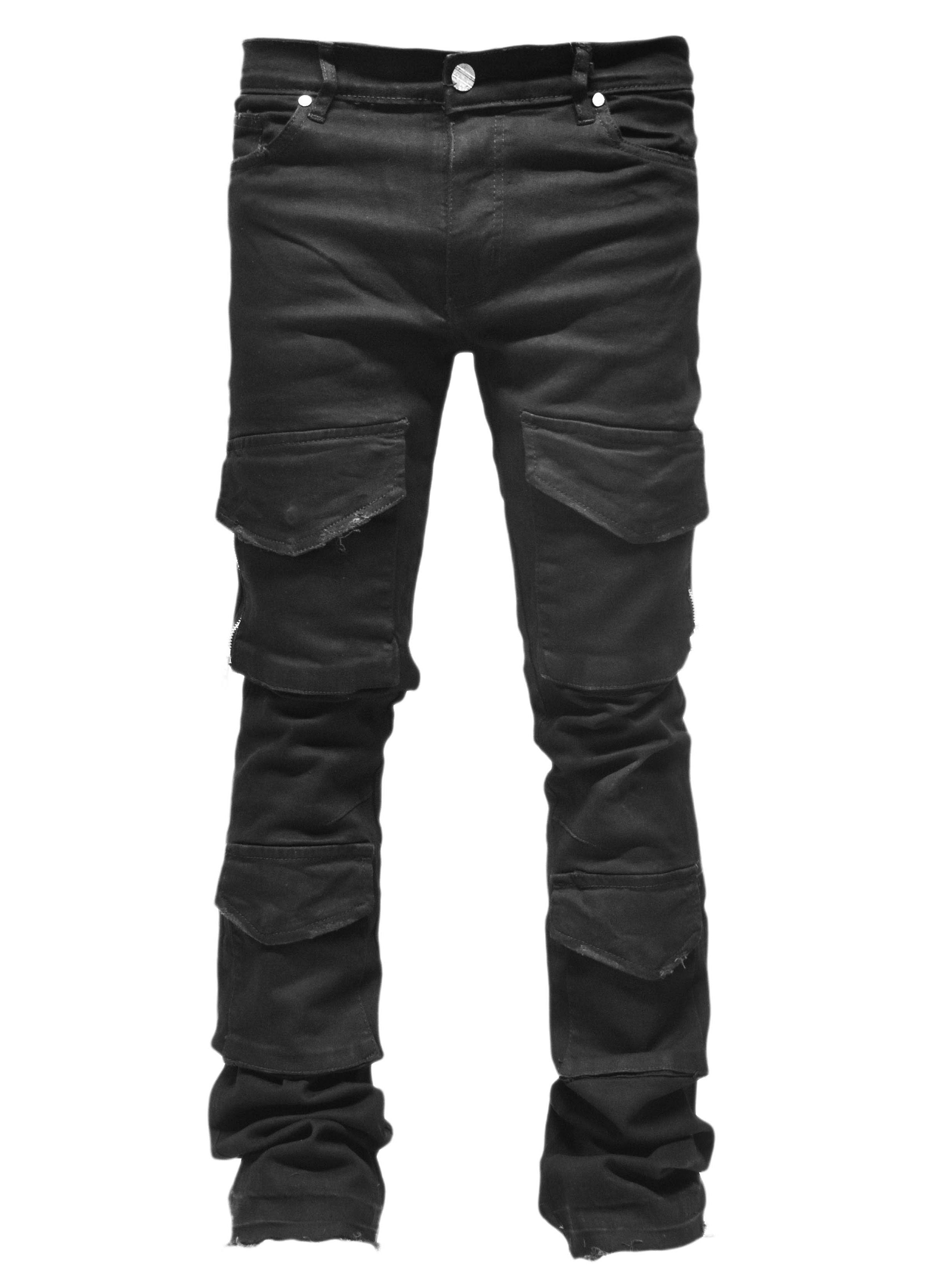 FW33288 Pocket Stacked Denim