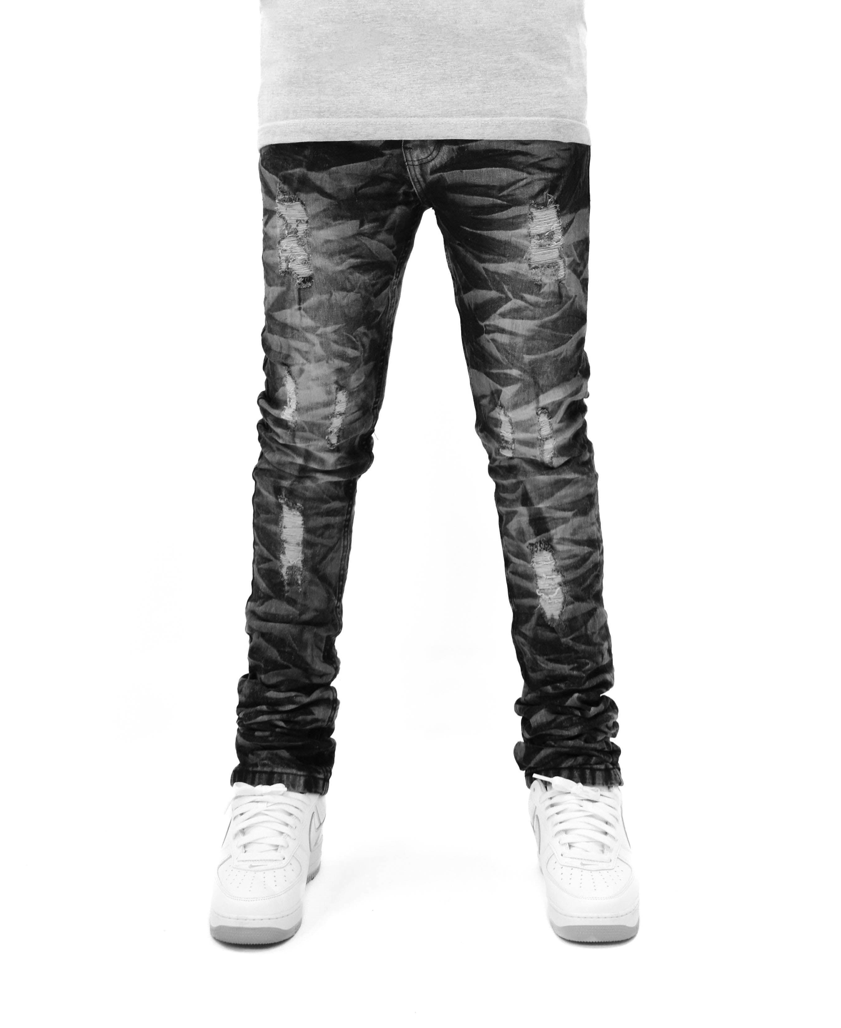 EV33319 Washed Crease Denim