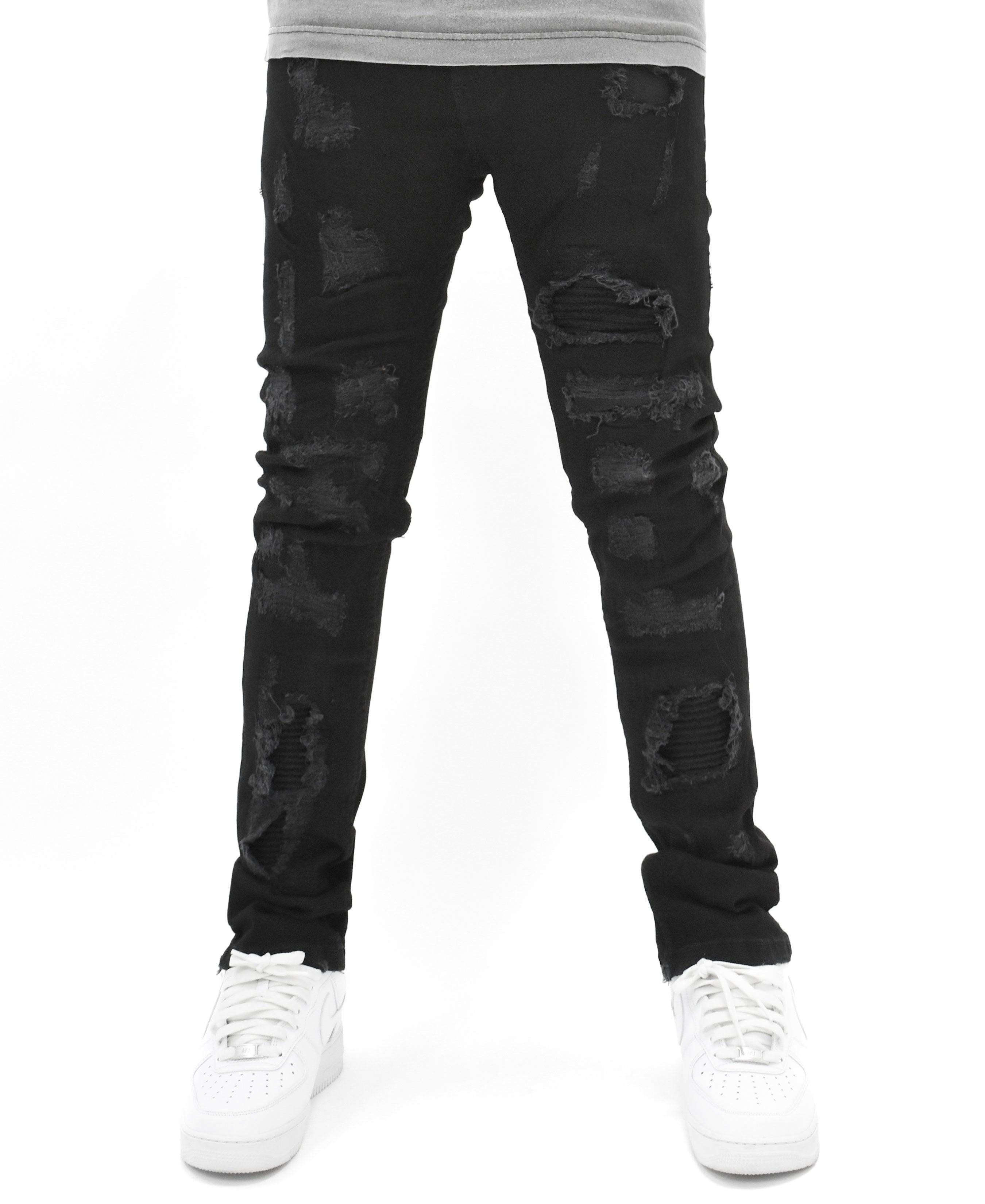 FW33705 Gashed Denim