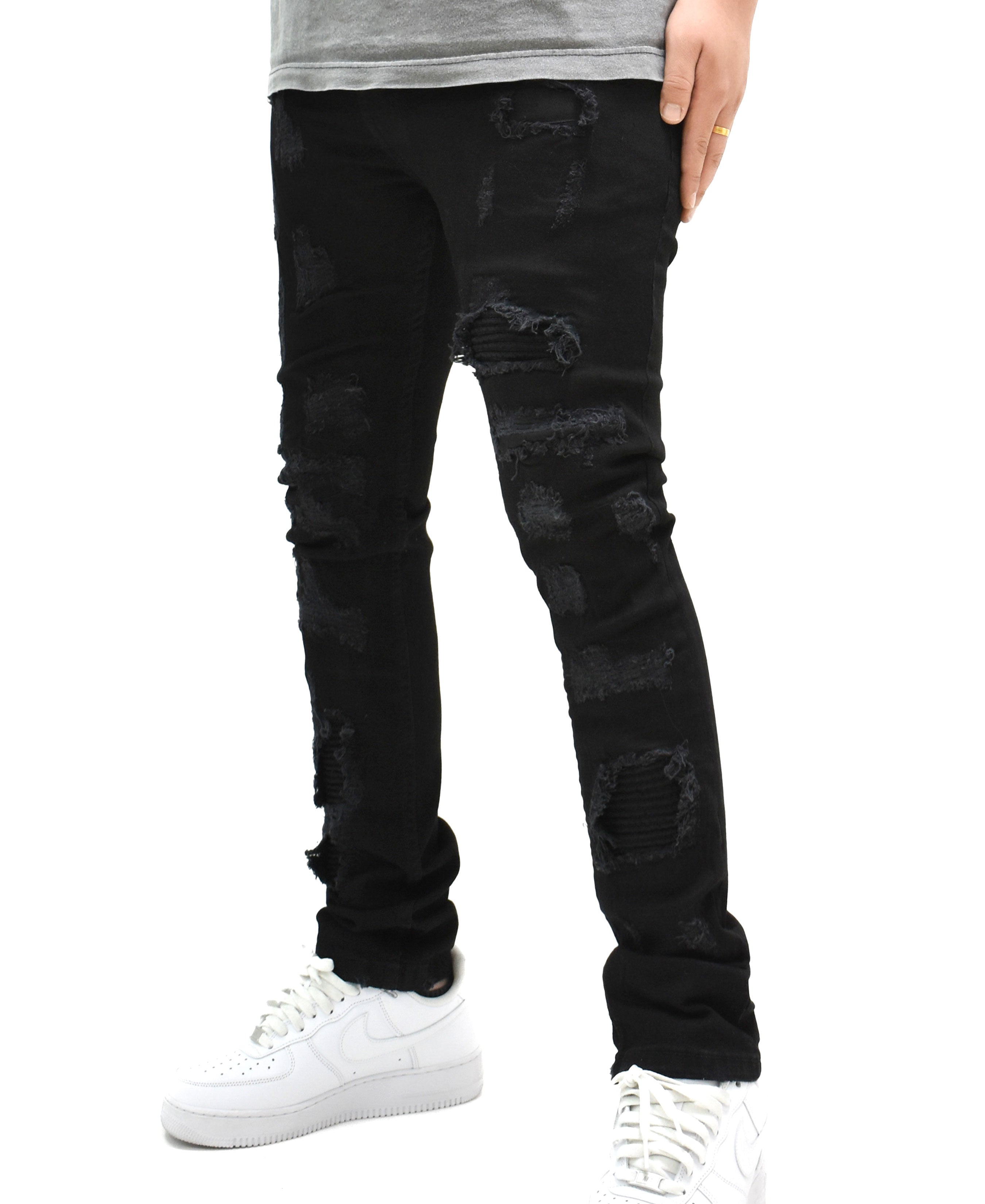 FW33705 Gashed Denim