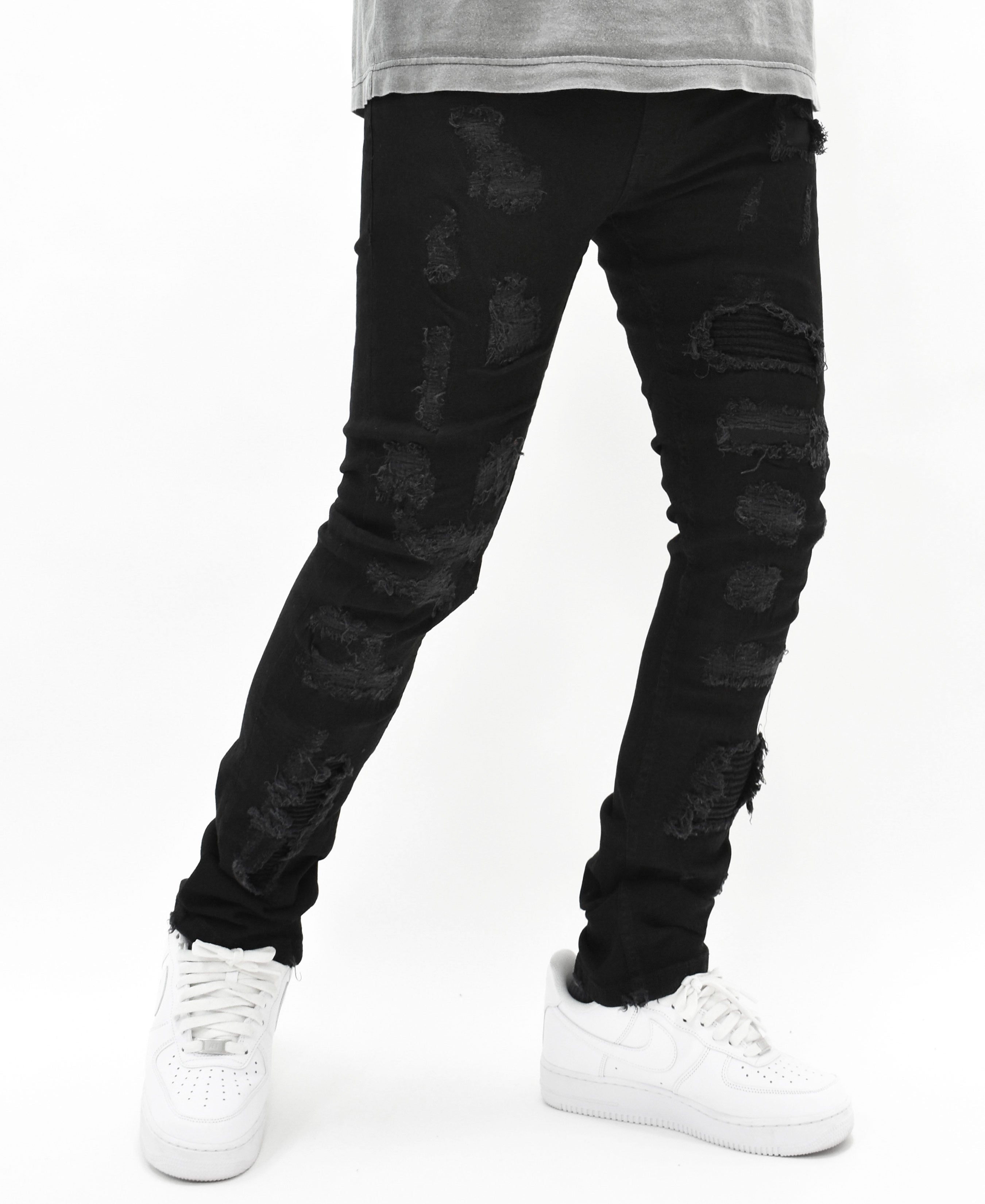 FW33705 Gashed Denim