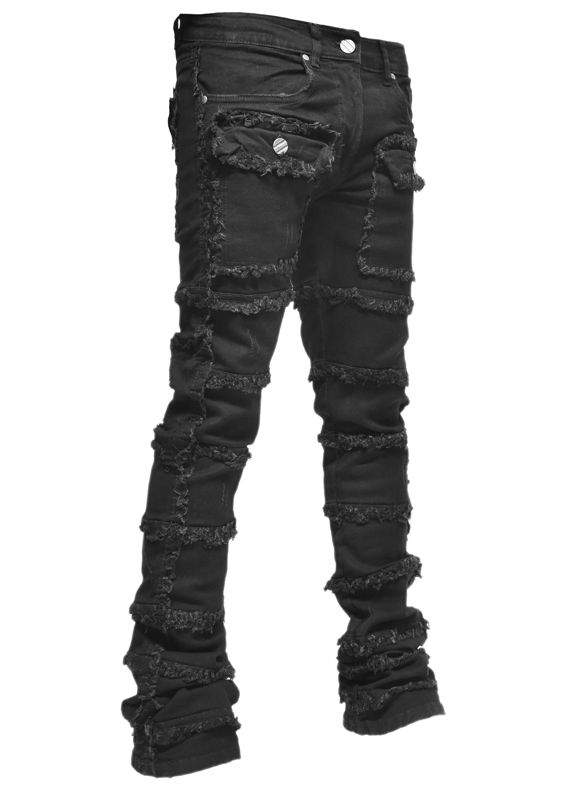 FW33958 Thread Stacked Denim