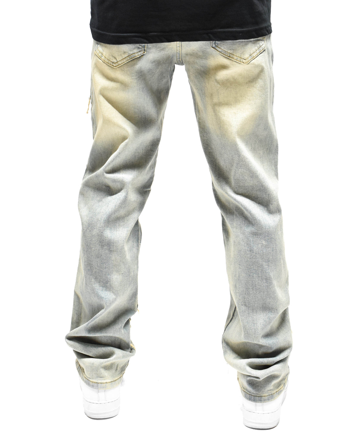 S5004 Frayed Denim