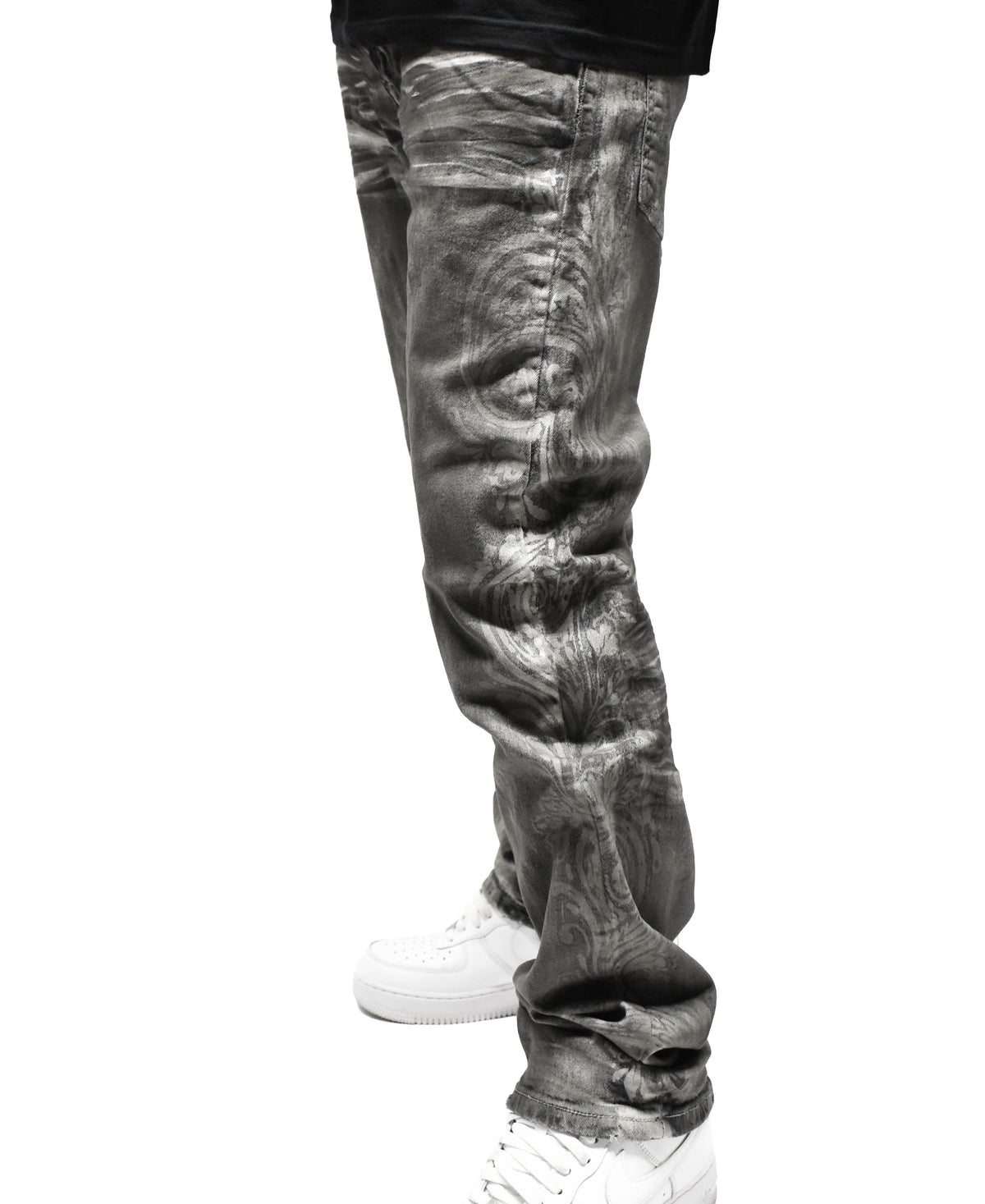 FW33462 Faded Paisley Denim