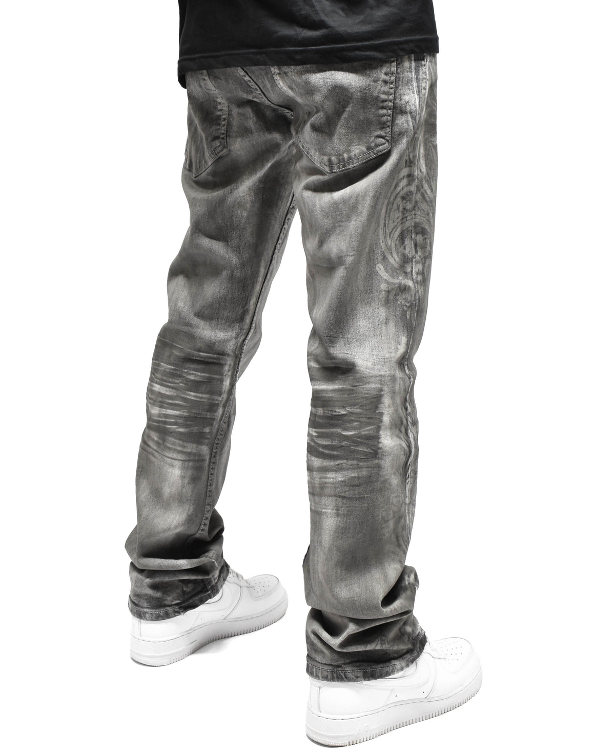 FW33462 Faded Paisley Denim