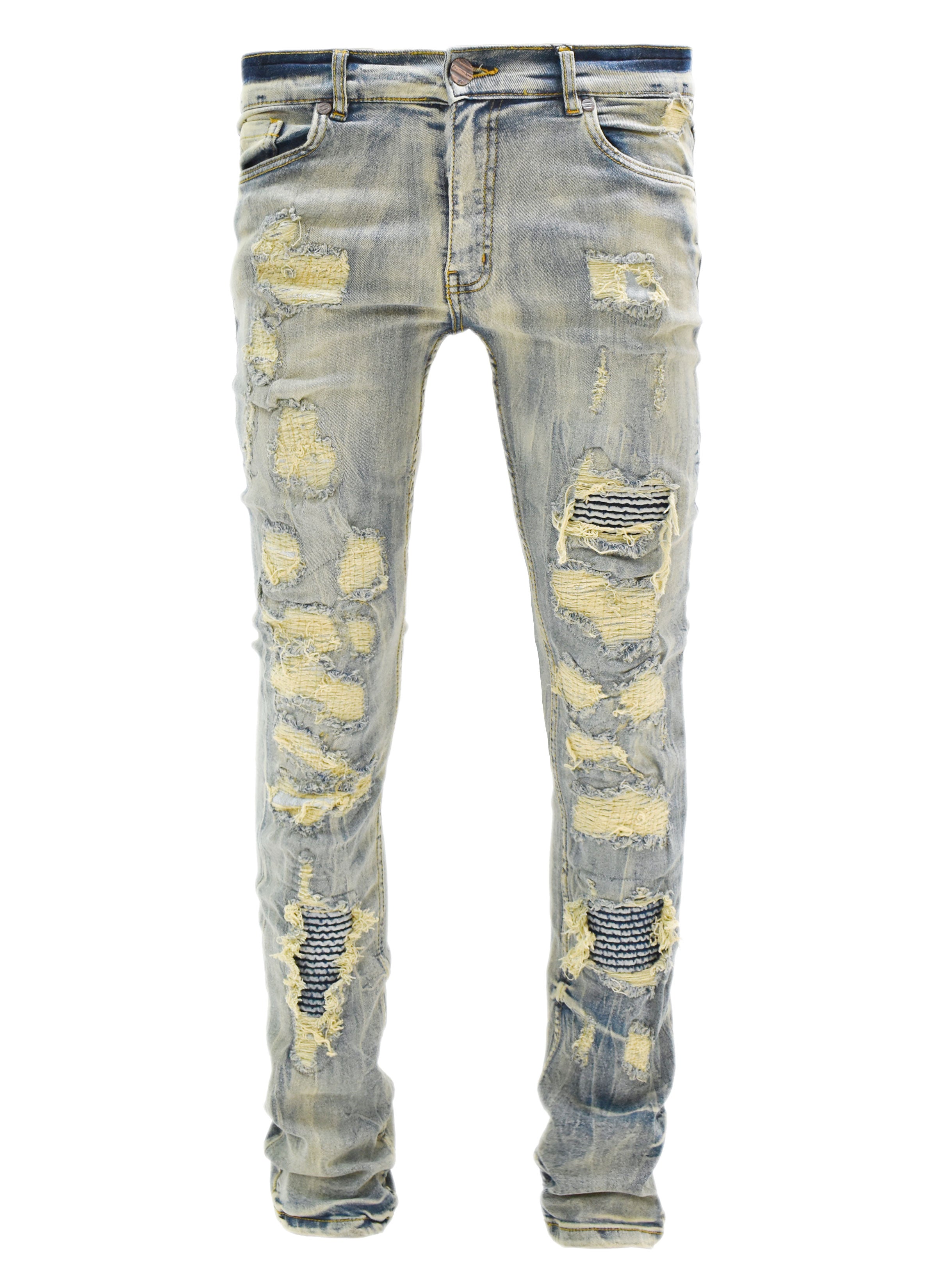 FW33705 Gashed Denim