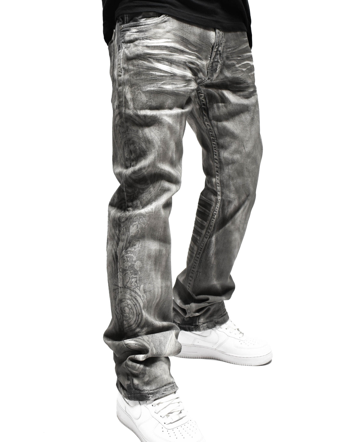 FW33462 Faded Paisley Denim