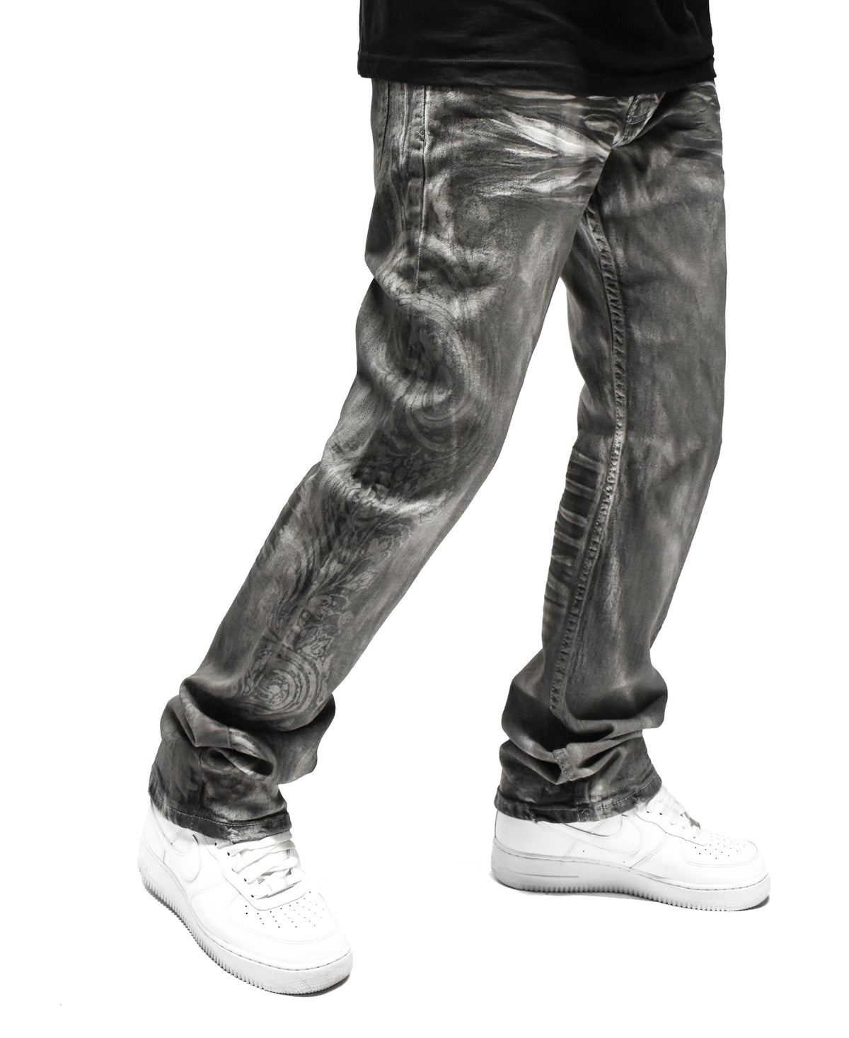 FW33462 Faded Paisley Denim