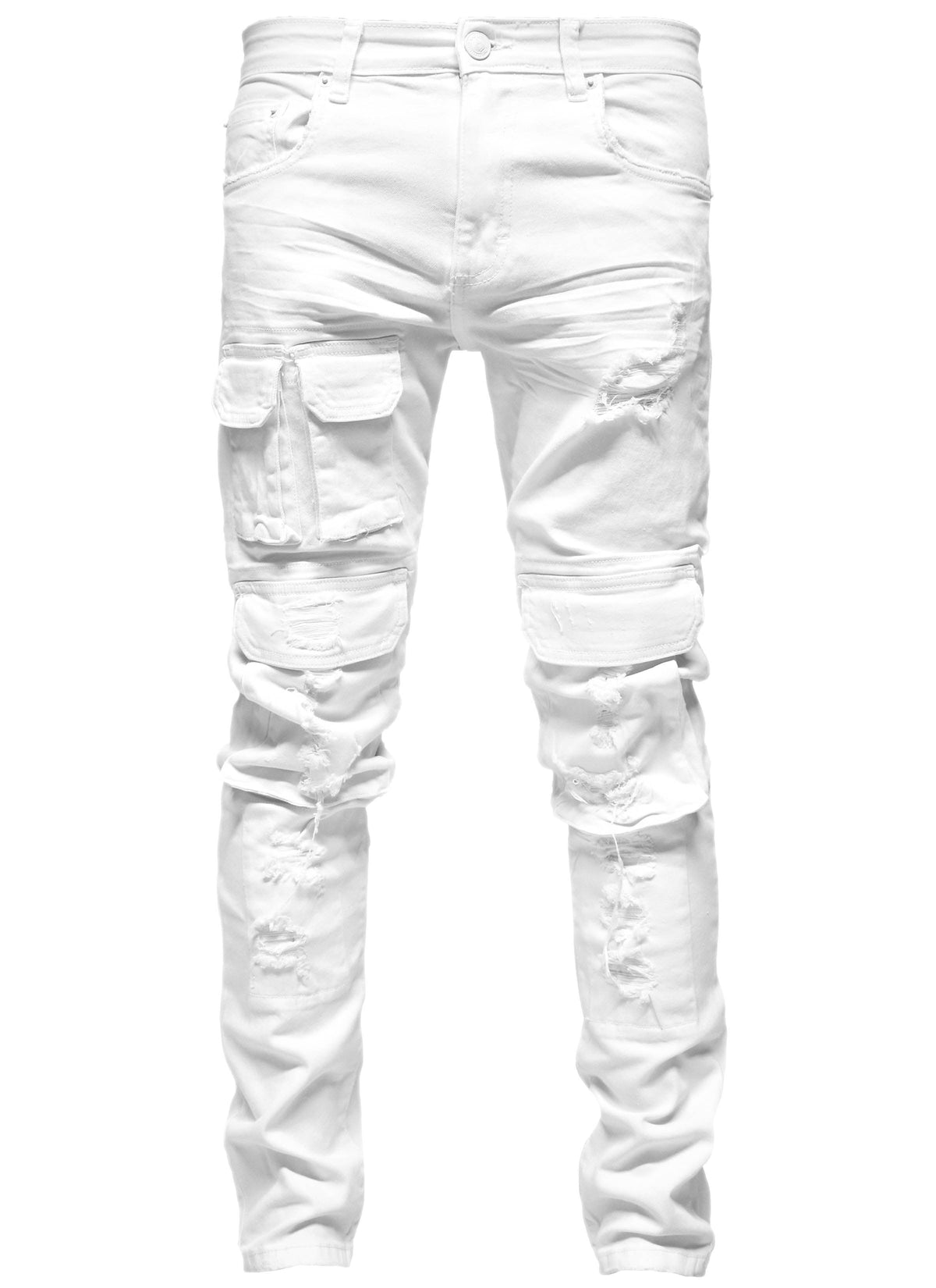 S4415 Ripped Pocket Denim