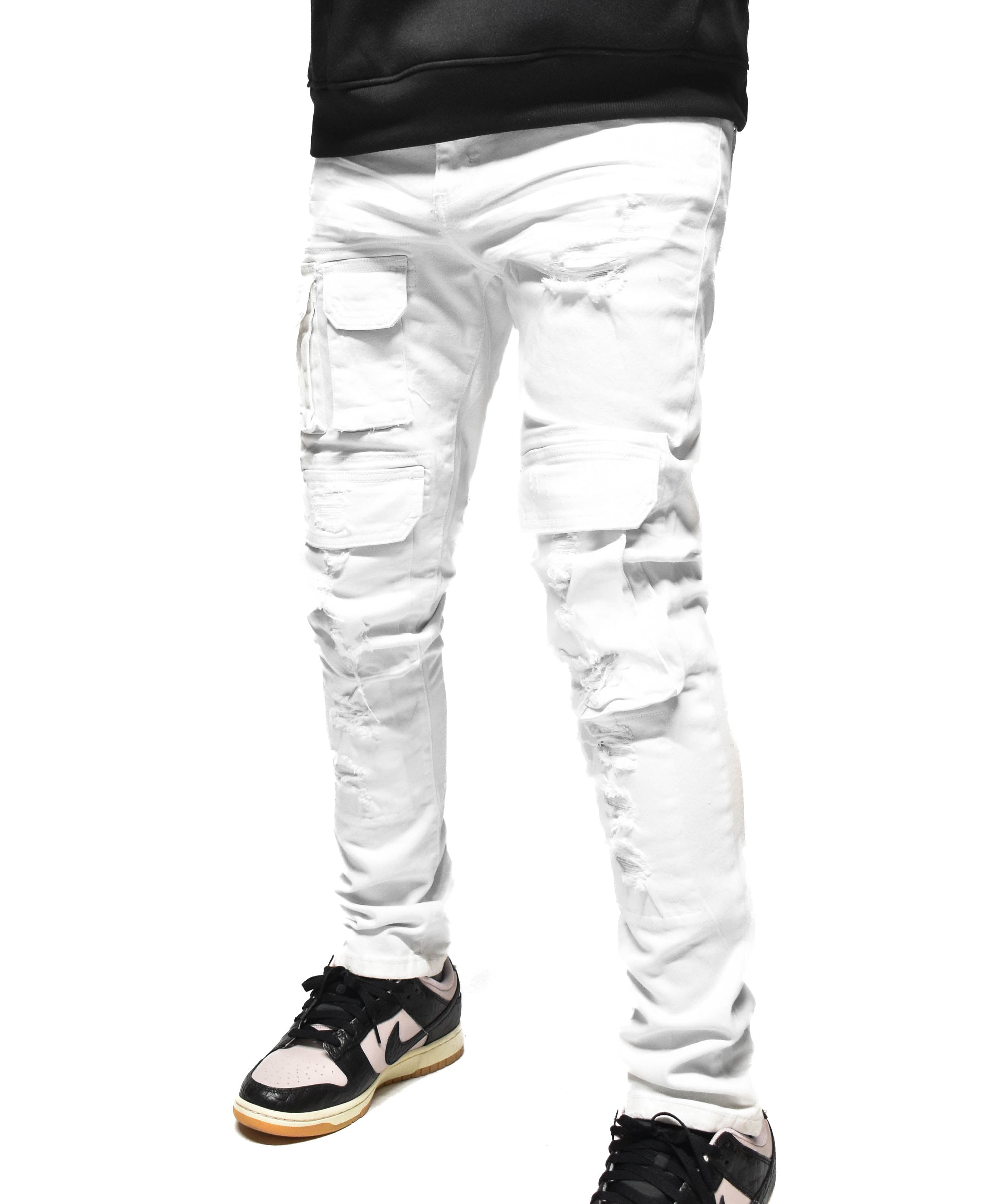S4415 Ripped Pocket Denim