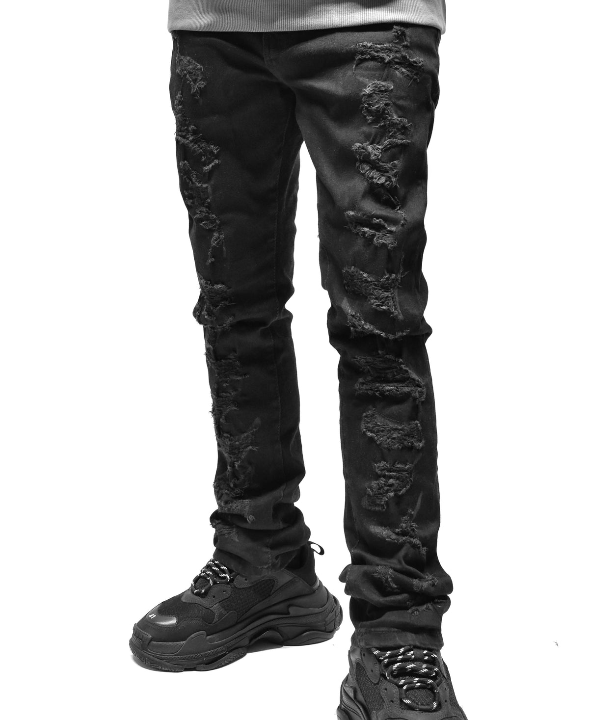 S5018 Ripped Denim