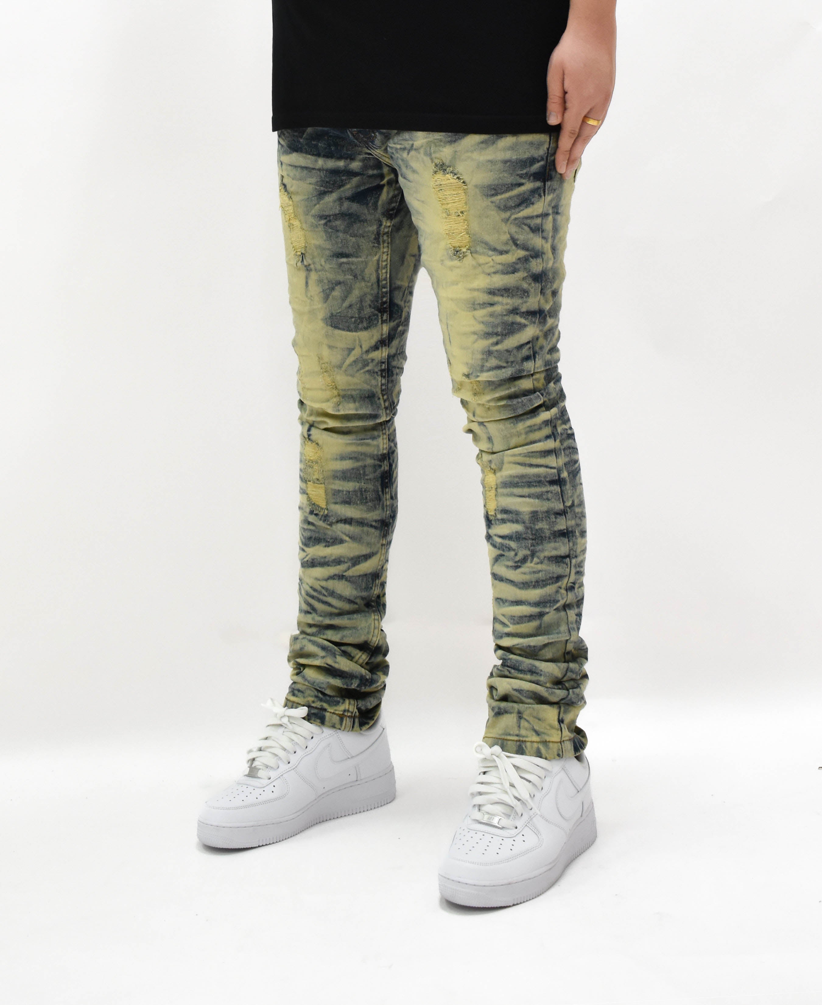 EV33319 Washed Crease Denim