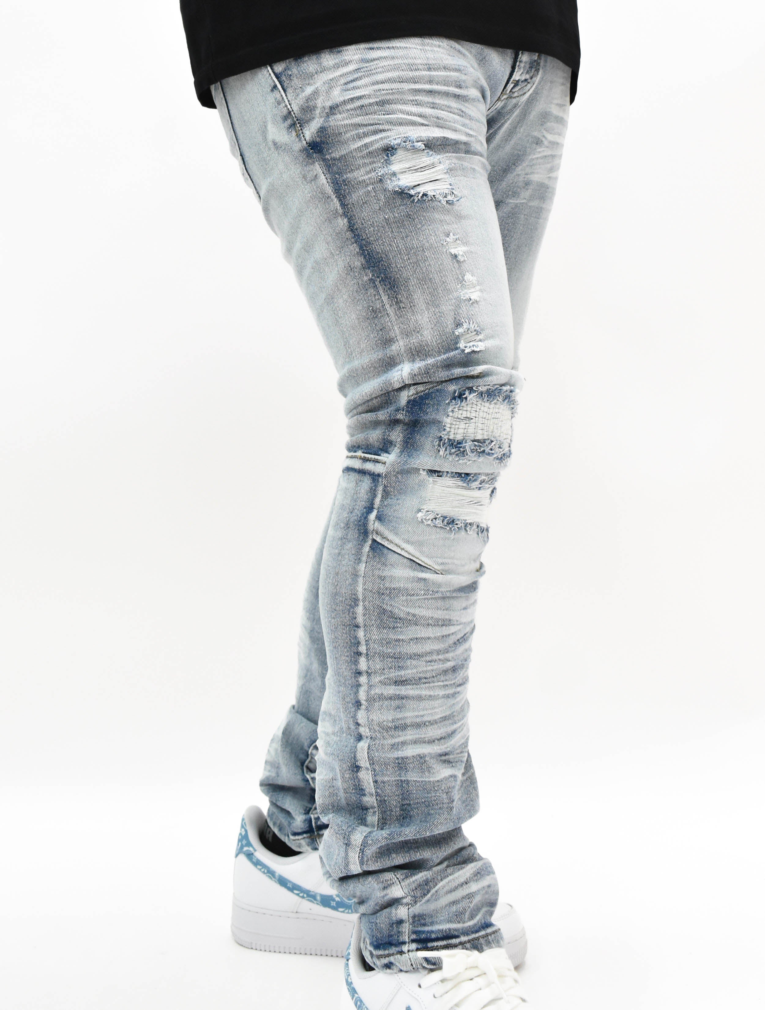 FW33484 Creased Denim