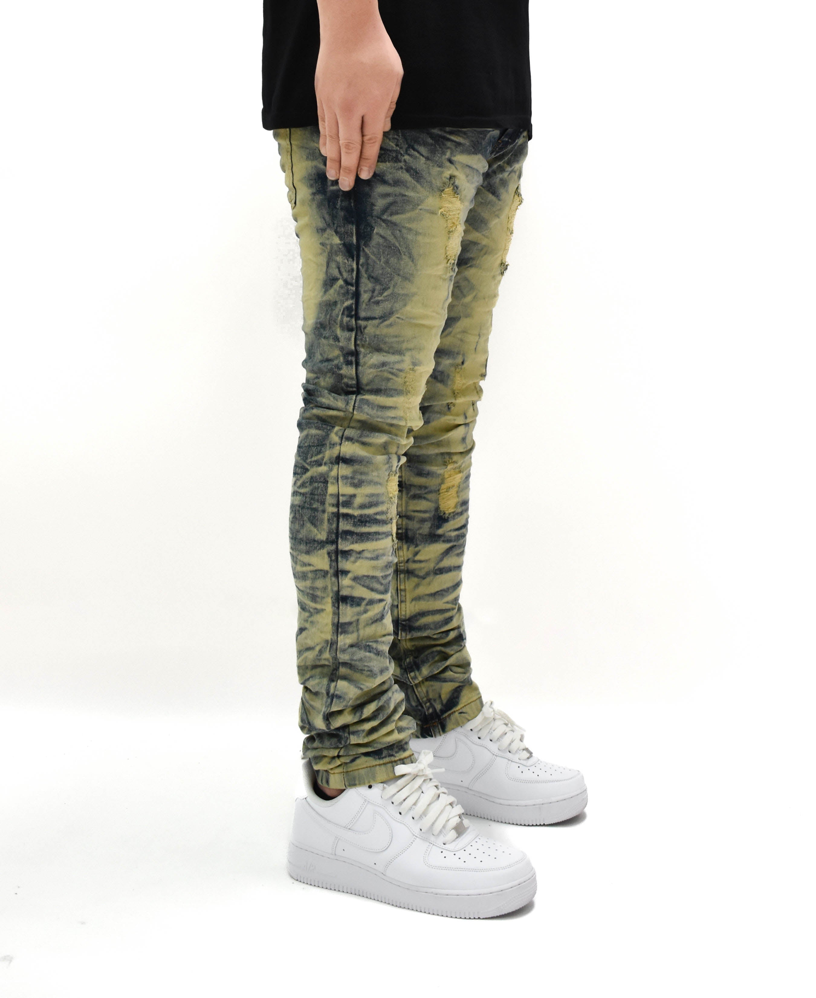 EV33319 Washed Crease Denim