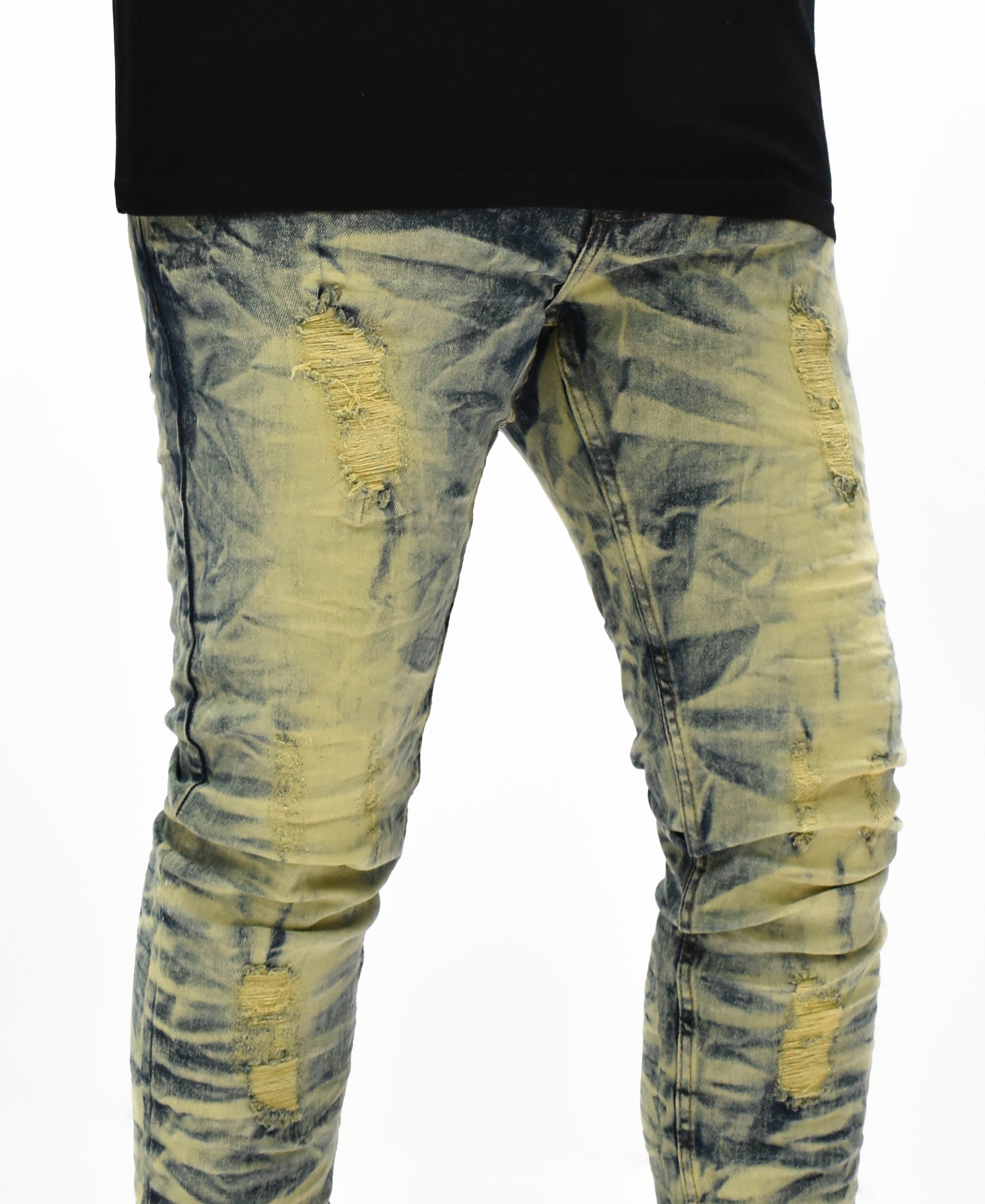 EV33319 Washed Crease Denim