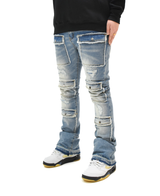 S3691 Washed Stacked Denim