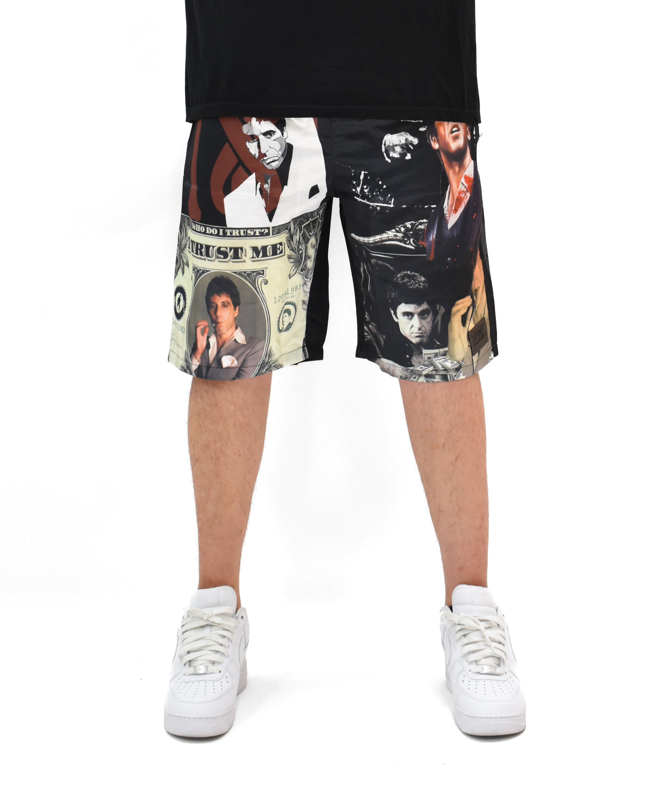 FS30025 Scarface Nylon Shorts