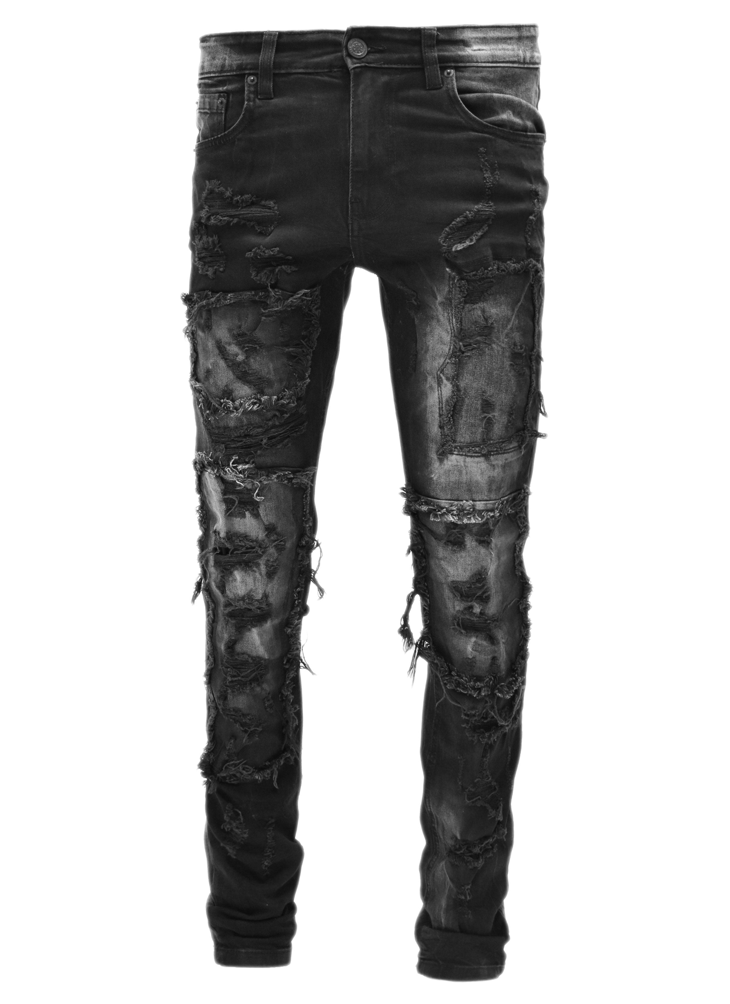 T4057 Rip & Repair Denim