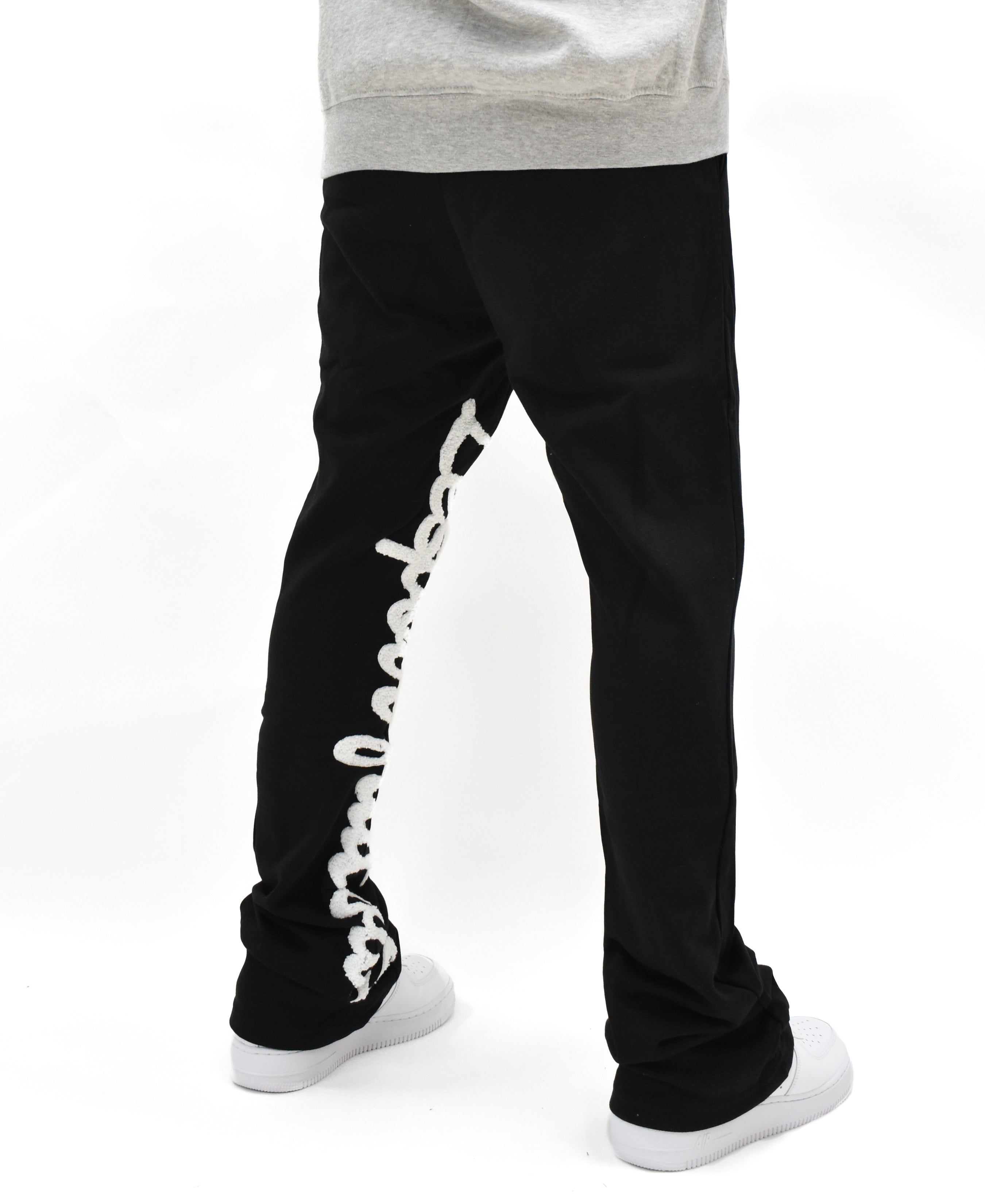 S205 Chenille Stacked Sweatpants