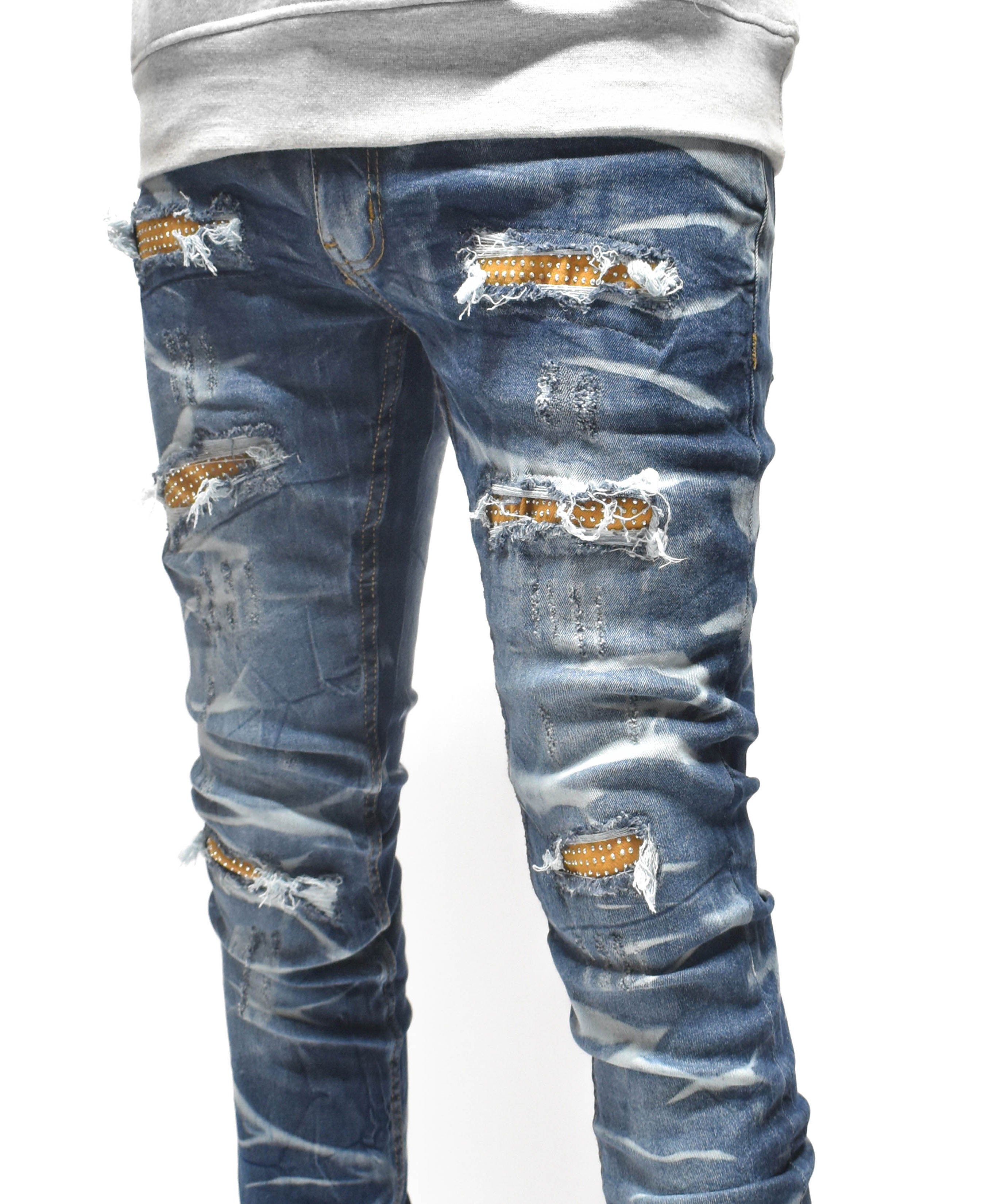 FW33271 Stone Rip Denim