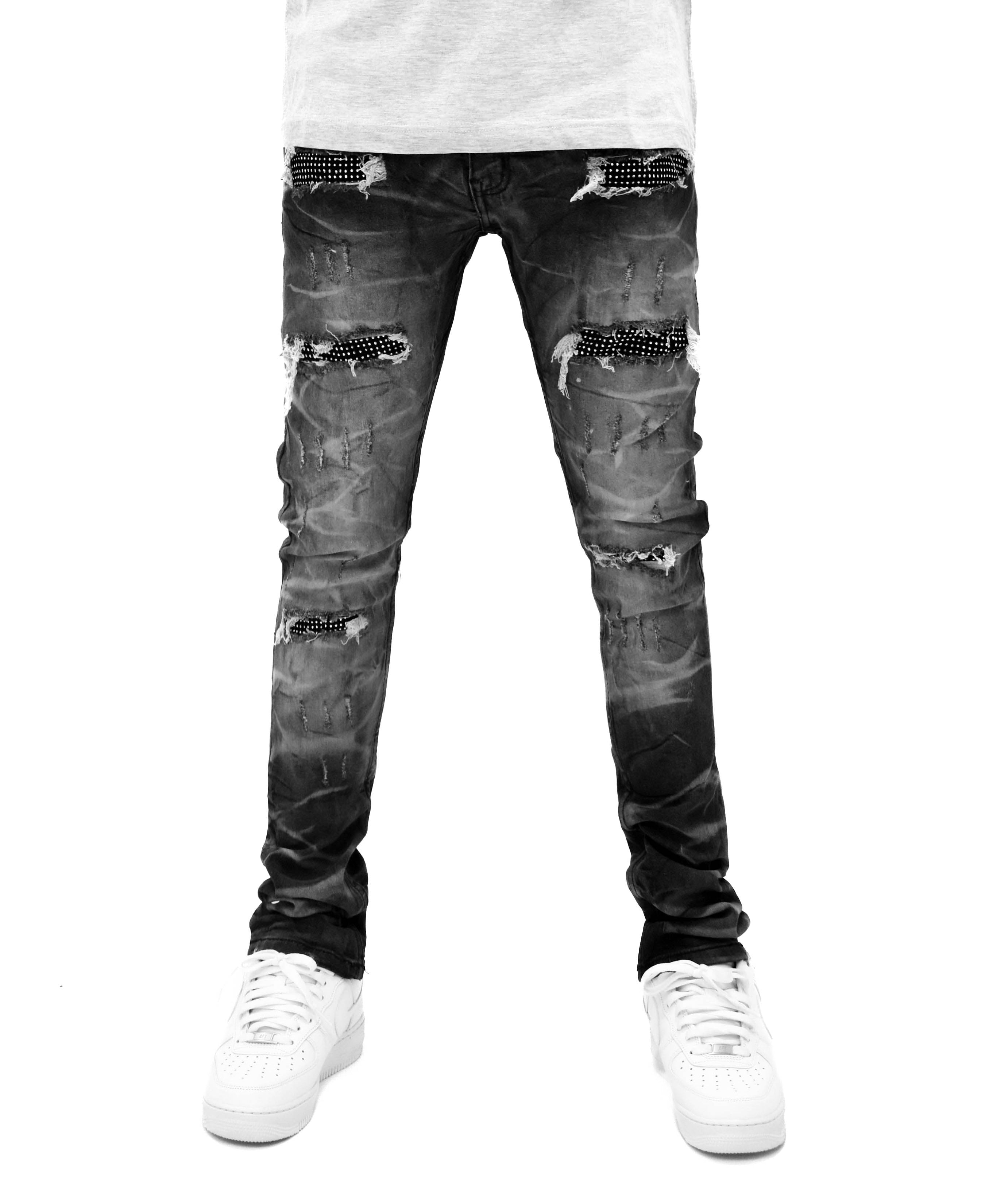 FW33271 Stone Rip Denim