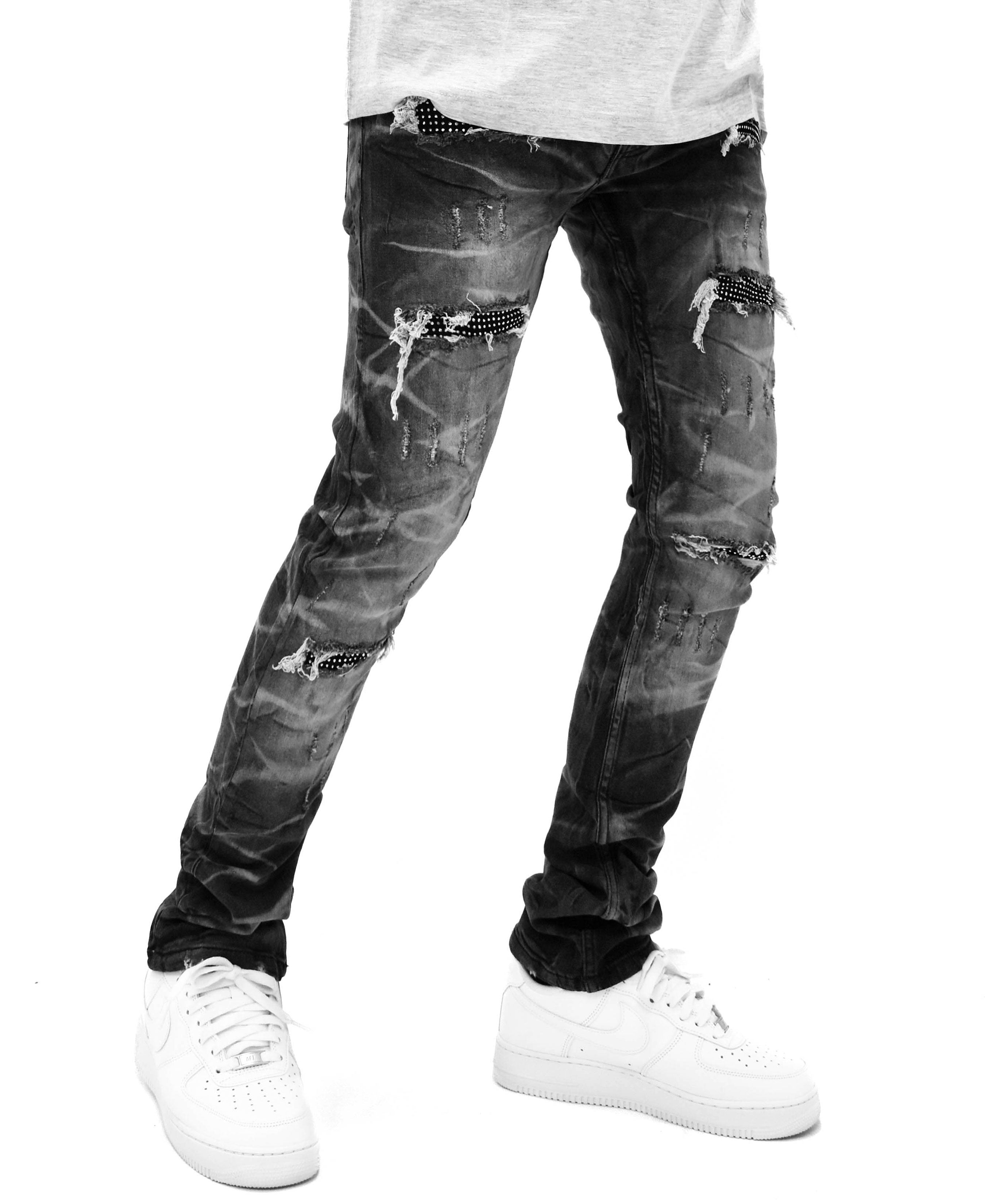 FW33271 Stone Rip Denim