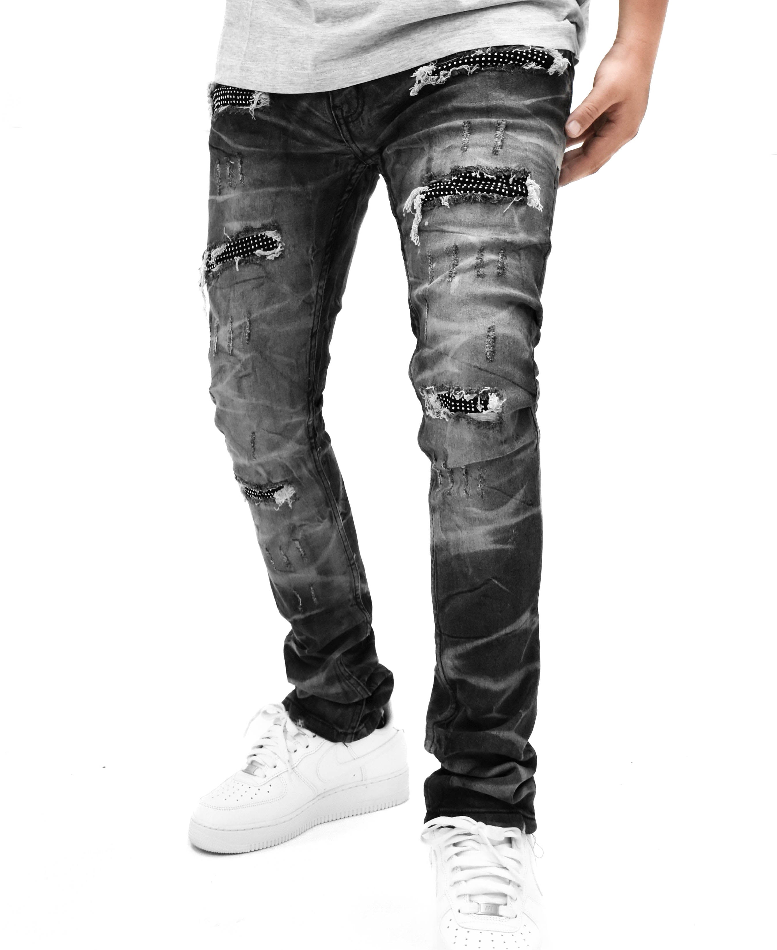 FW33271 Stone Rip Denim