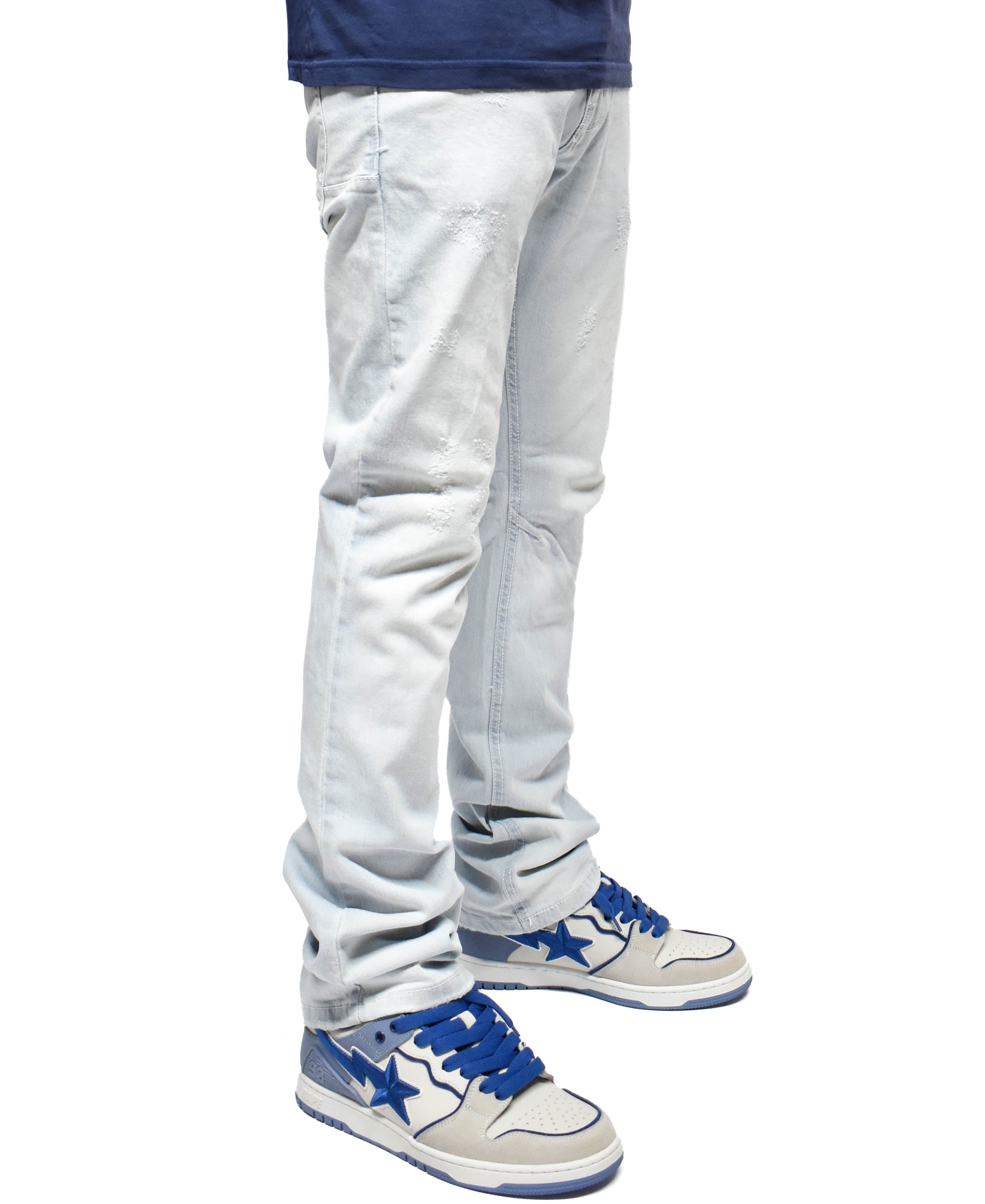 T4101 Crosshatch Denim