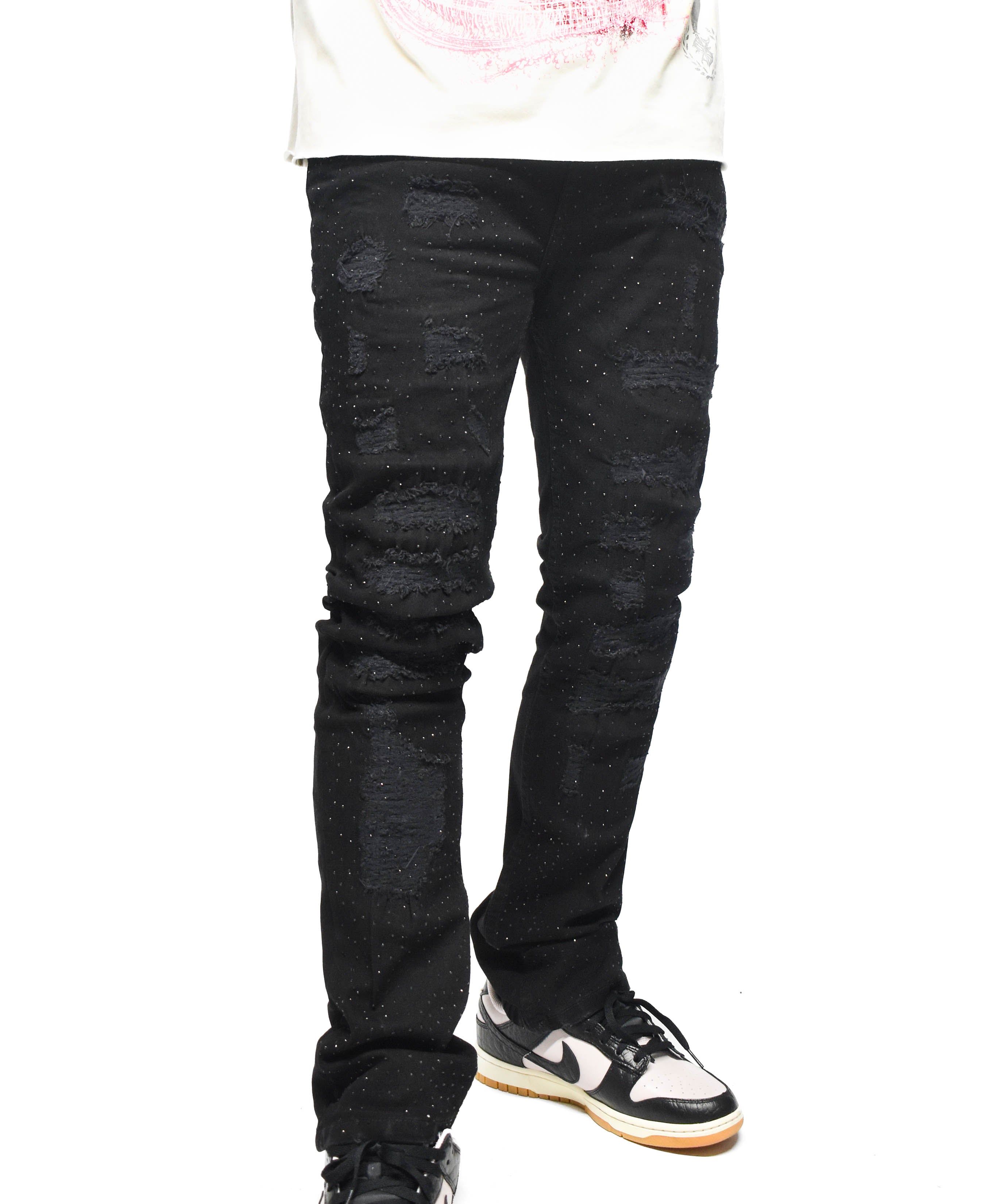 FW33293 Ripped Stone Denim