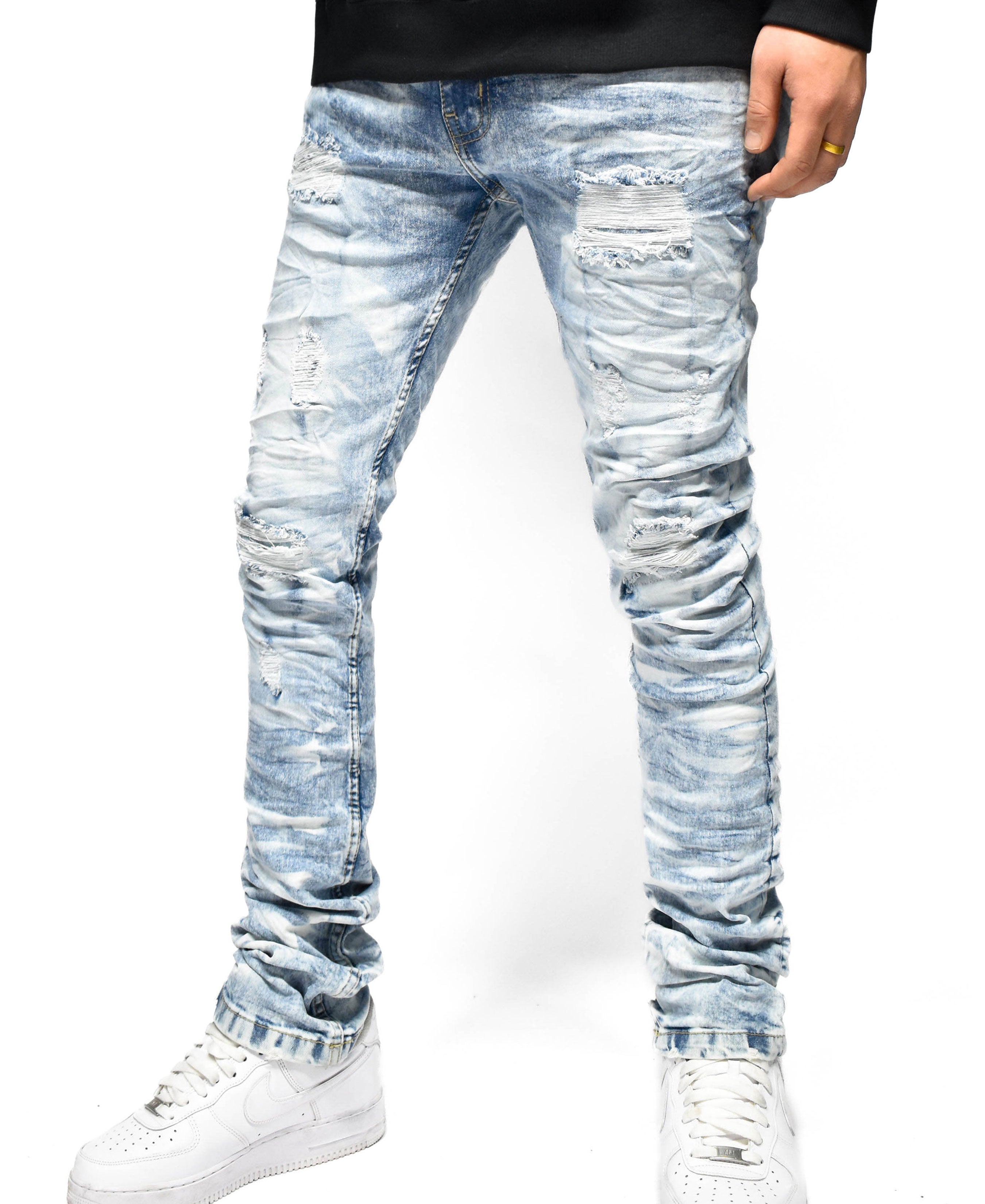EV33319 Washed Crease Denim