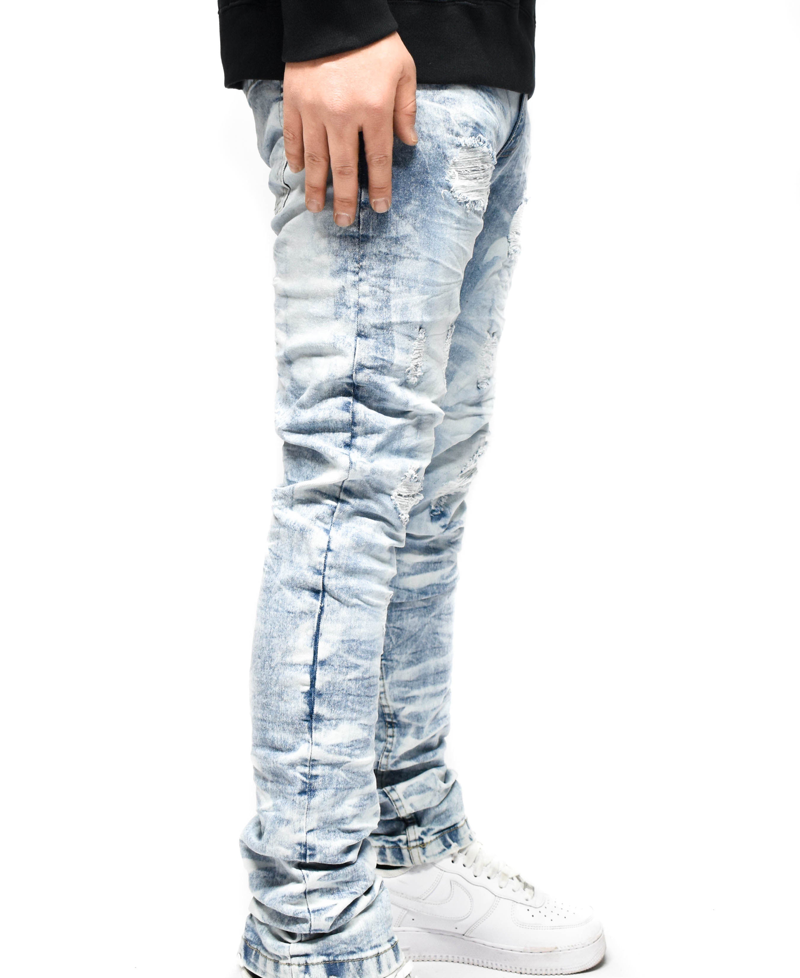 EV33319 Washed Crease Denim
