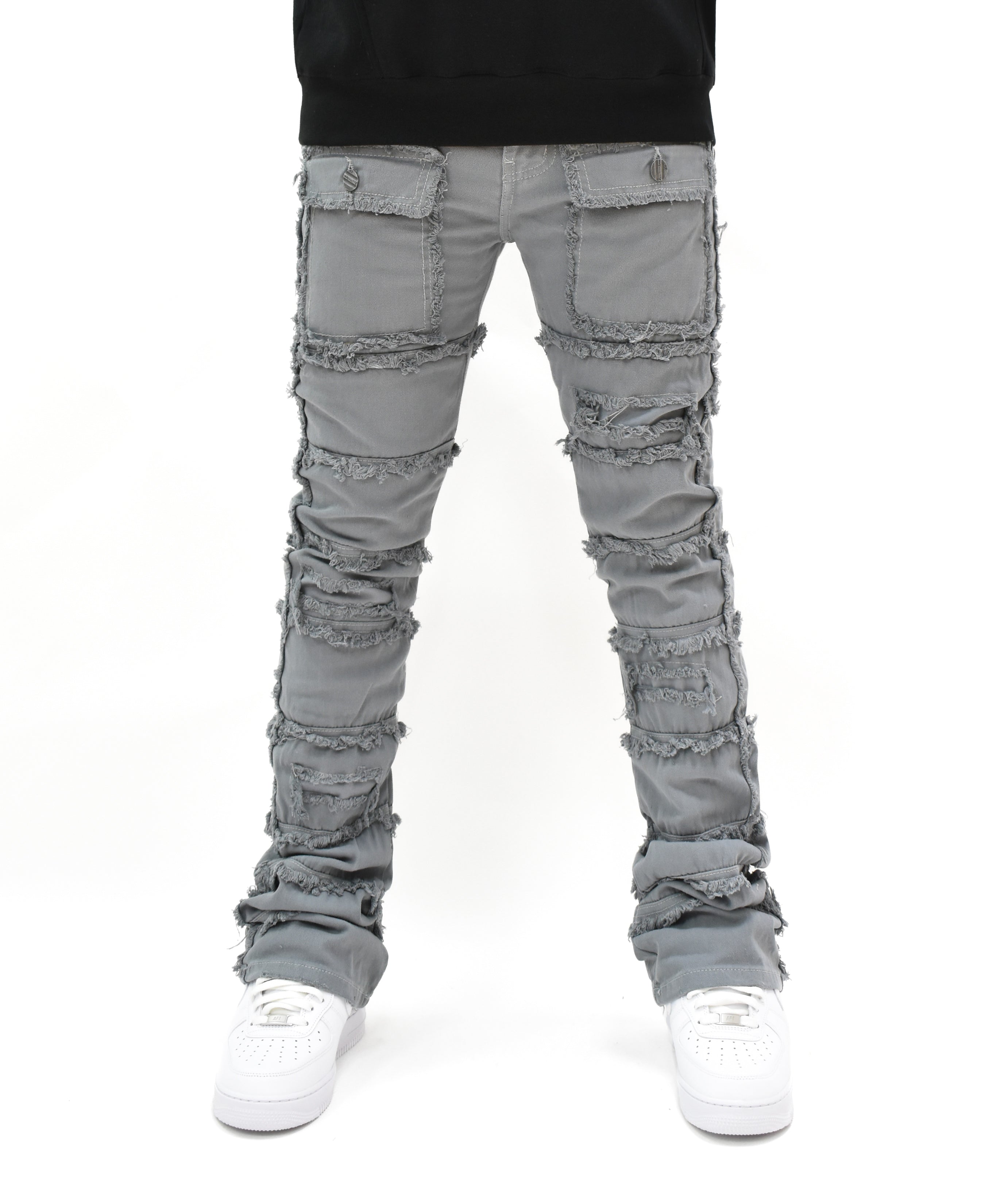 FW33958 Thread Stacked Denim