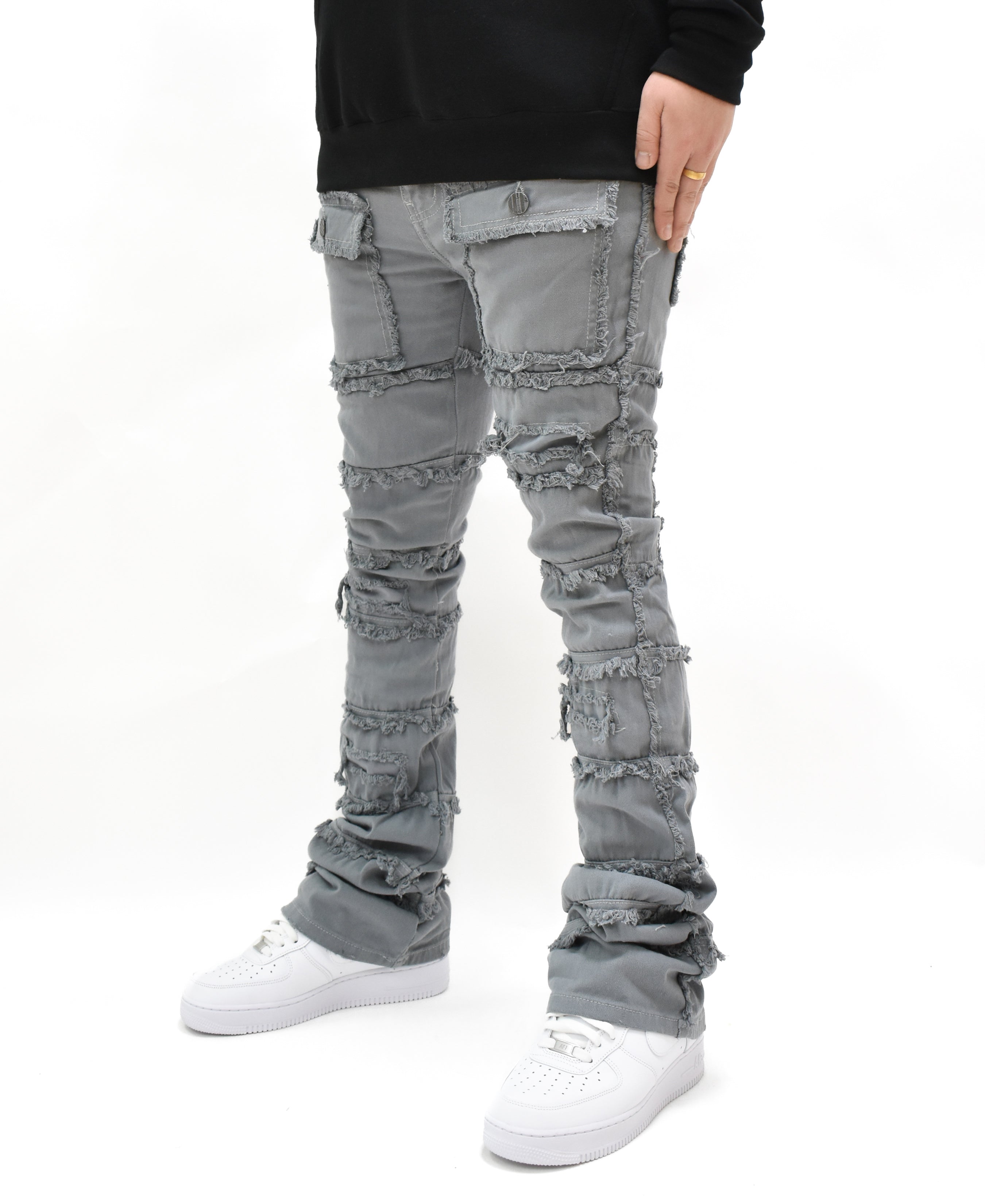 FW33958 Thread Stacked Denim