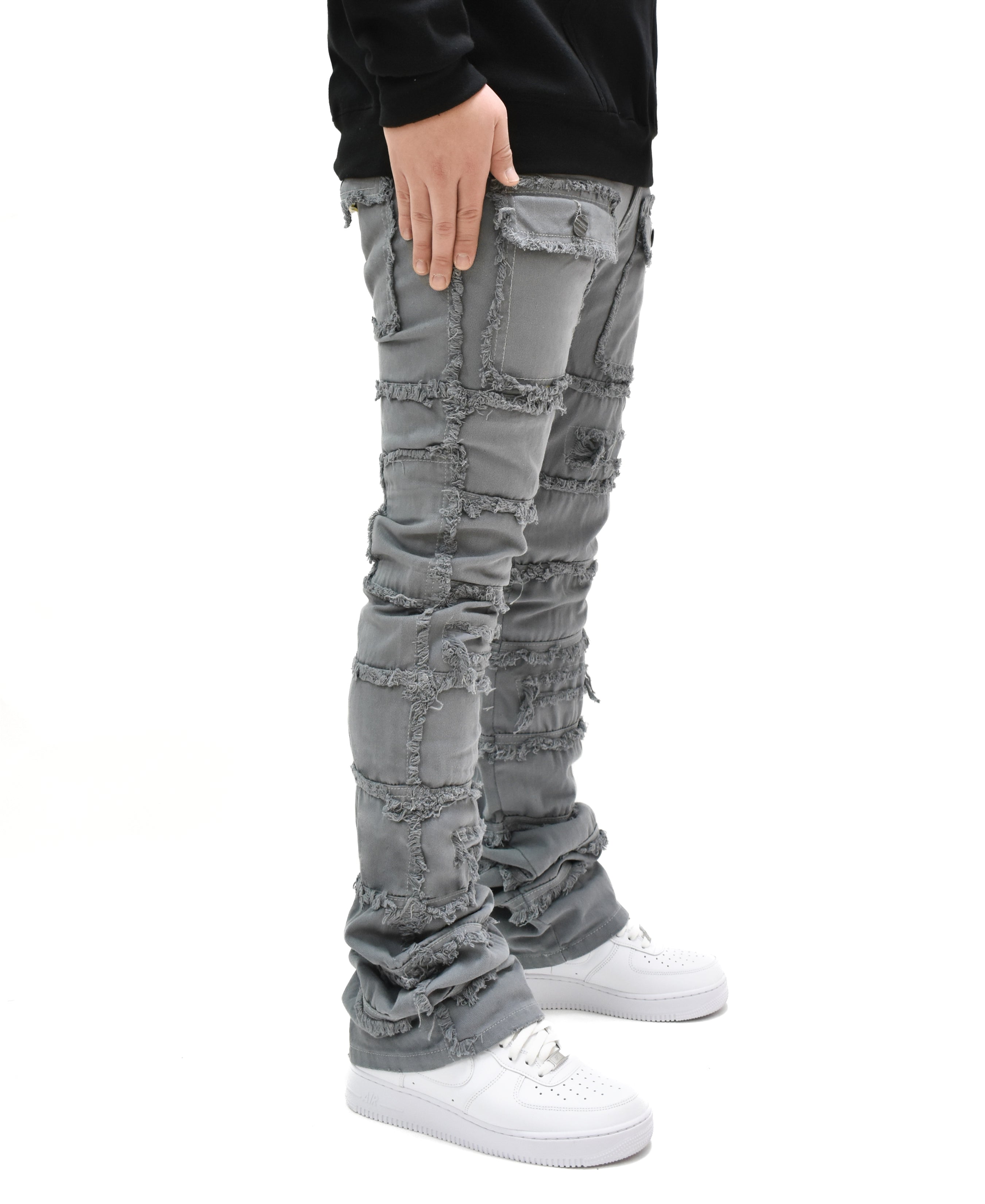 FW33958 Thread Stacked Denim