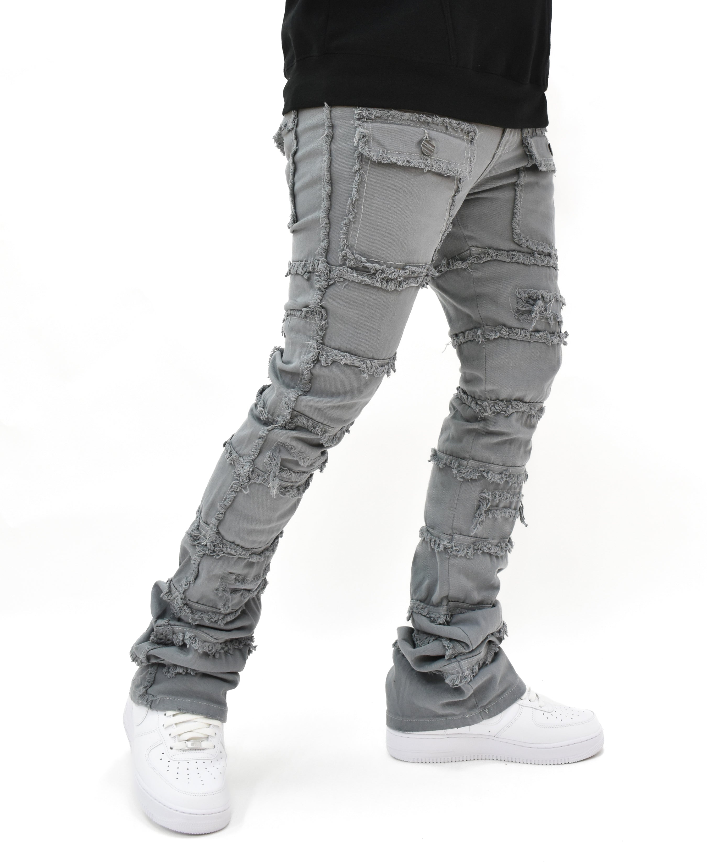 FW33958 Thread Stacked Denim