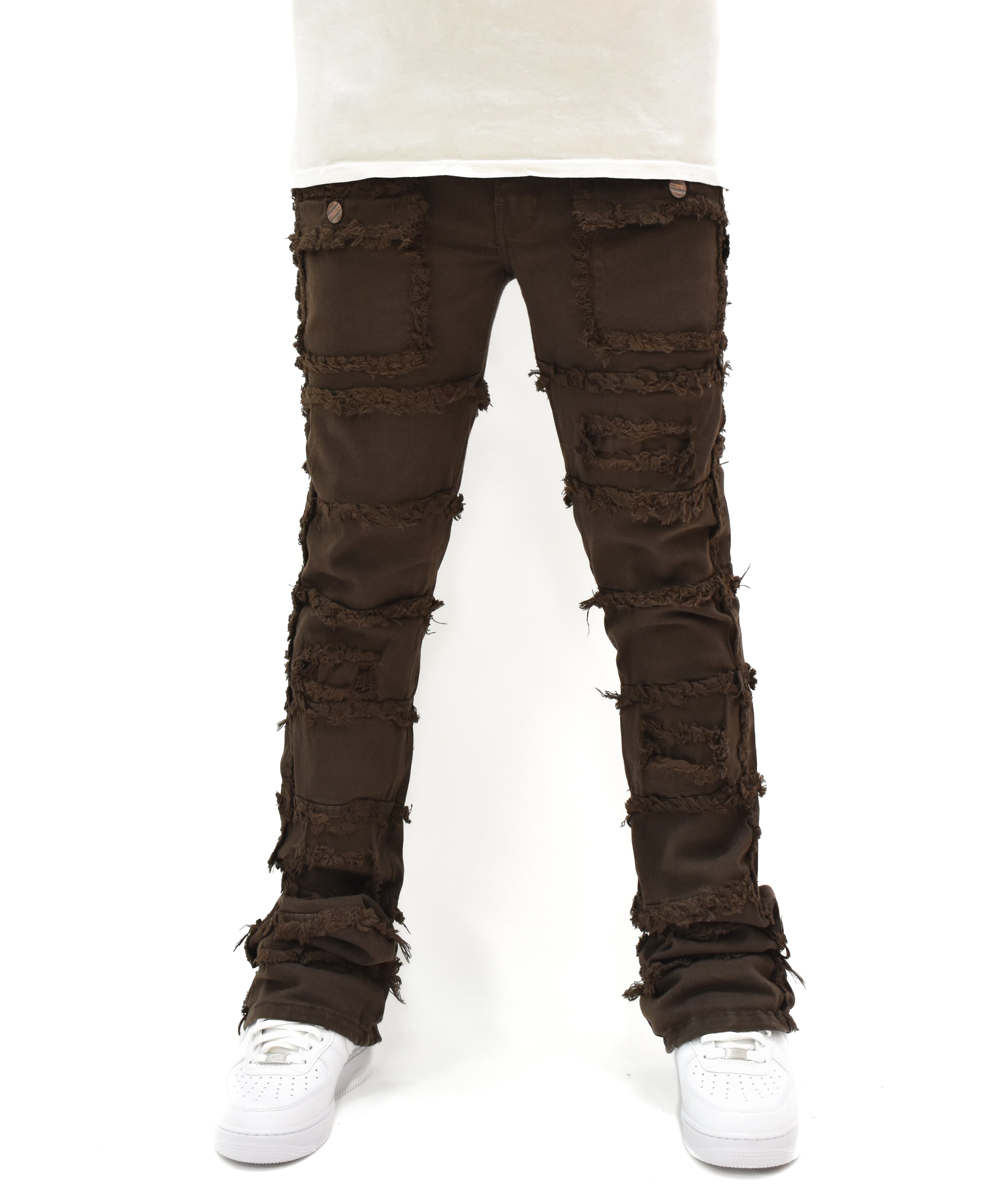 FW33958 Thread Stacked Denim