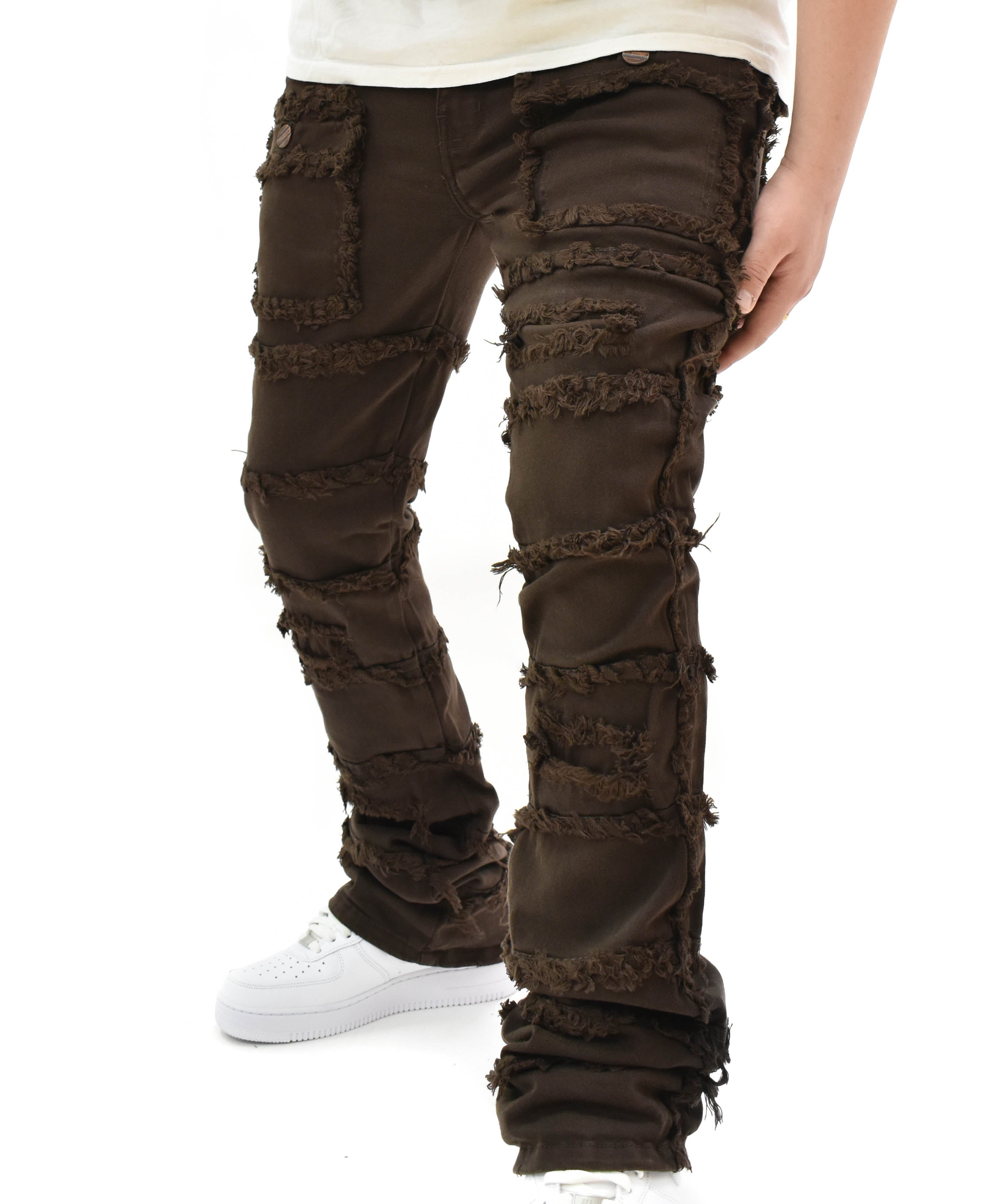 FW33958 Thread Stacked Denim