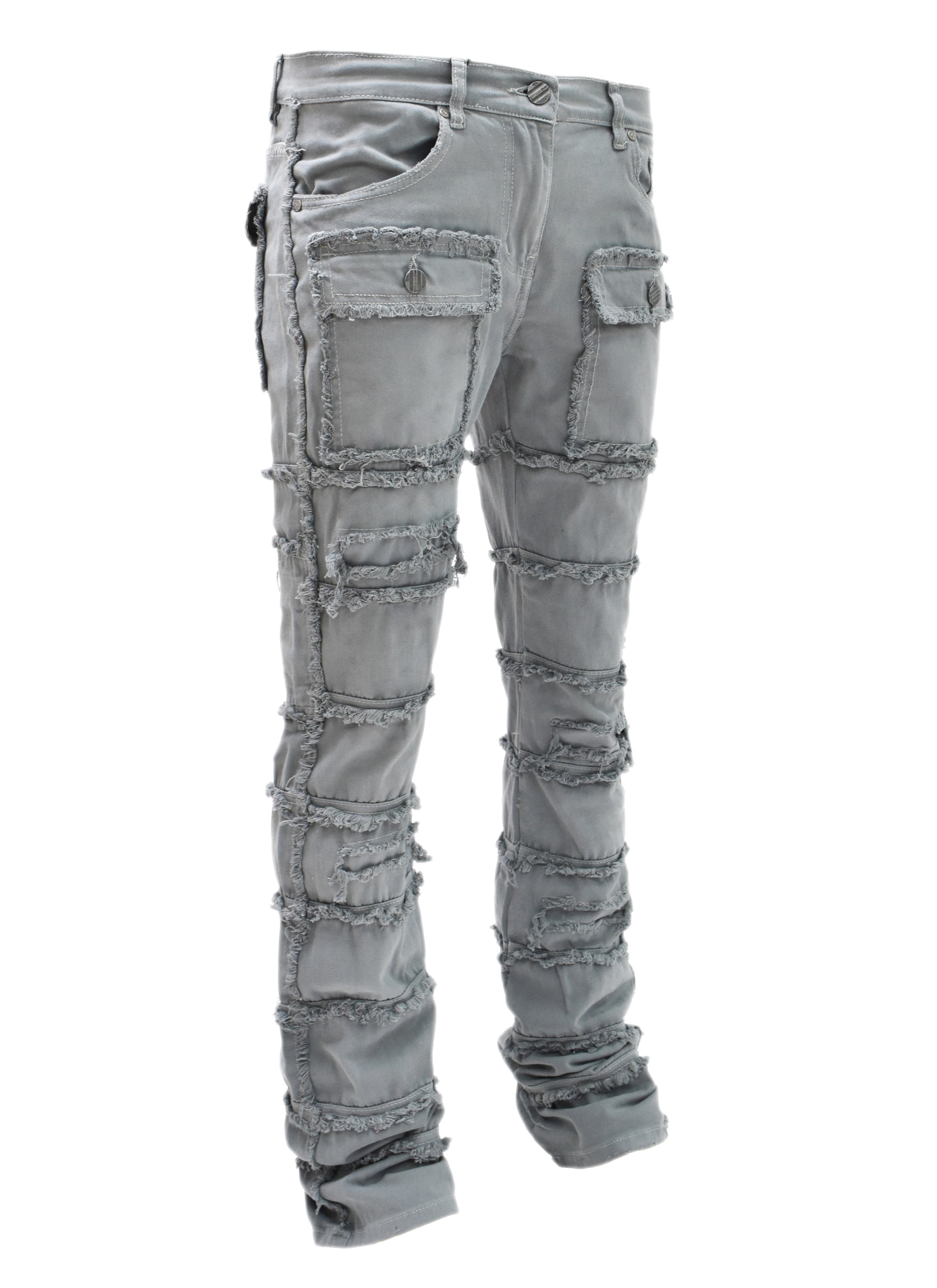 FW33958 Thread Stacked Denim