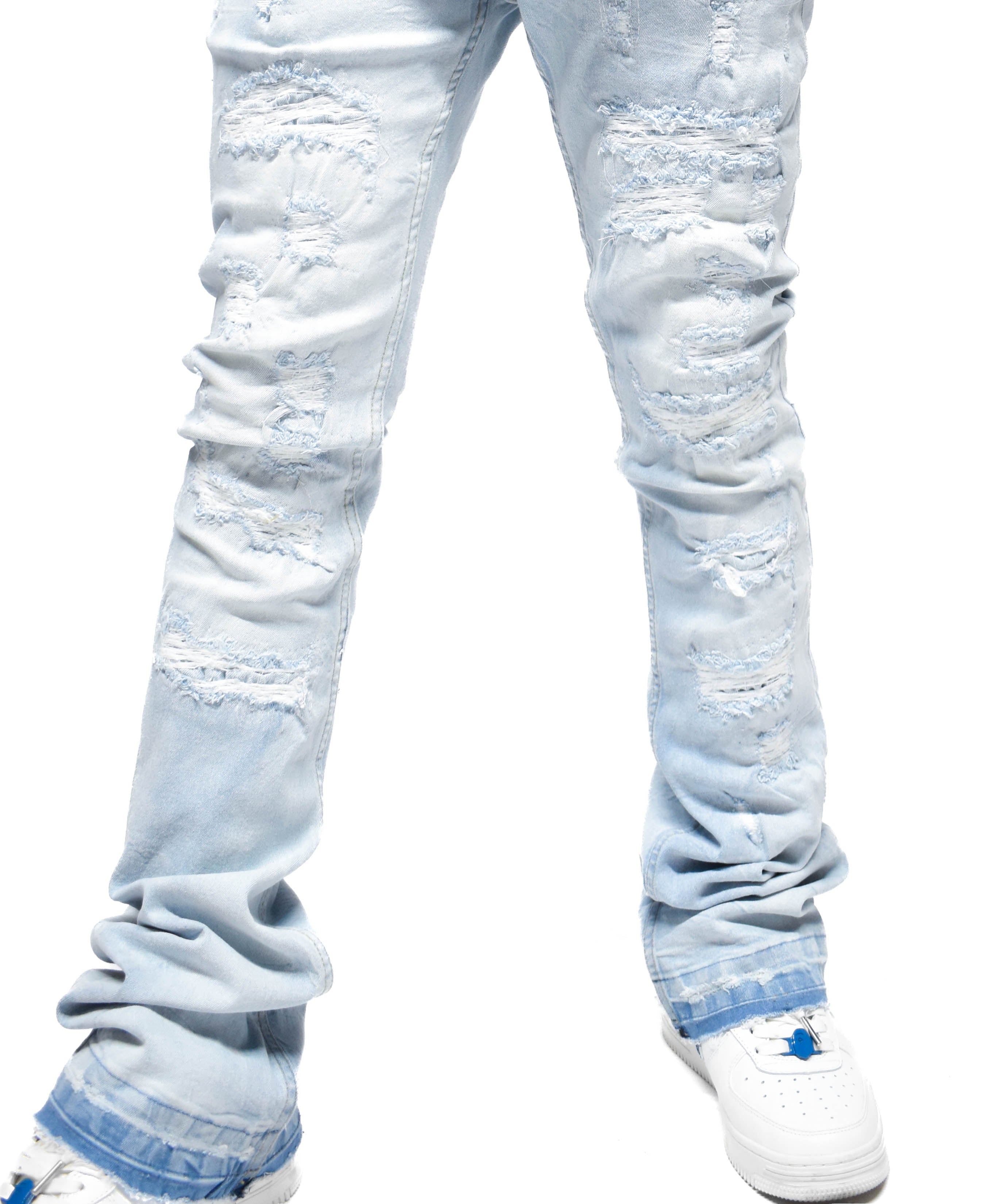 FW33893 Distressed Denim