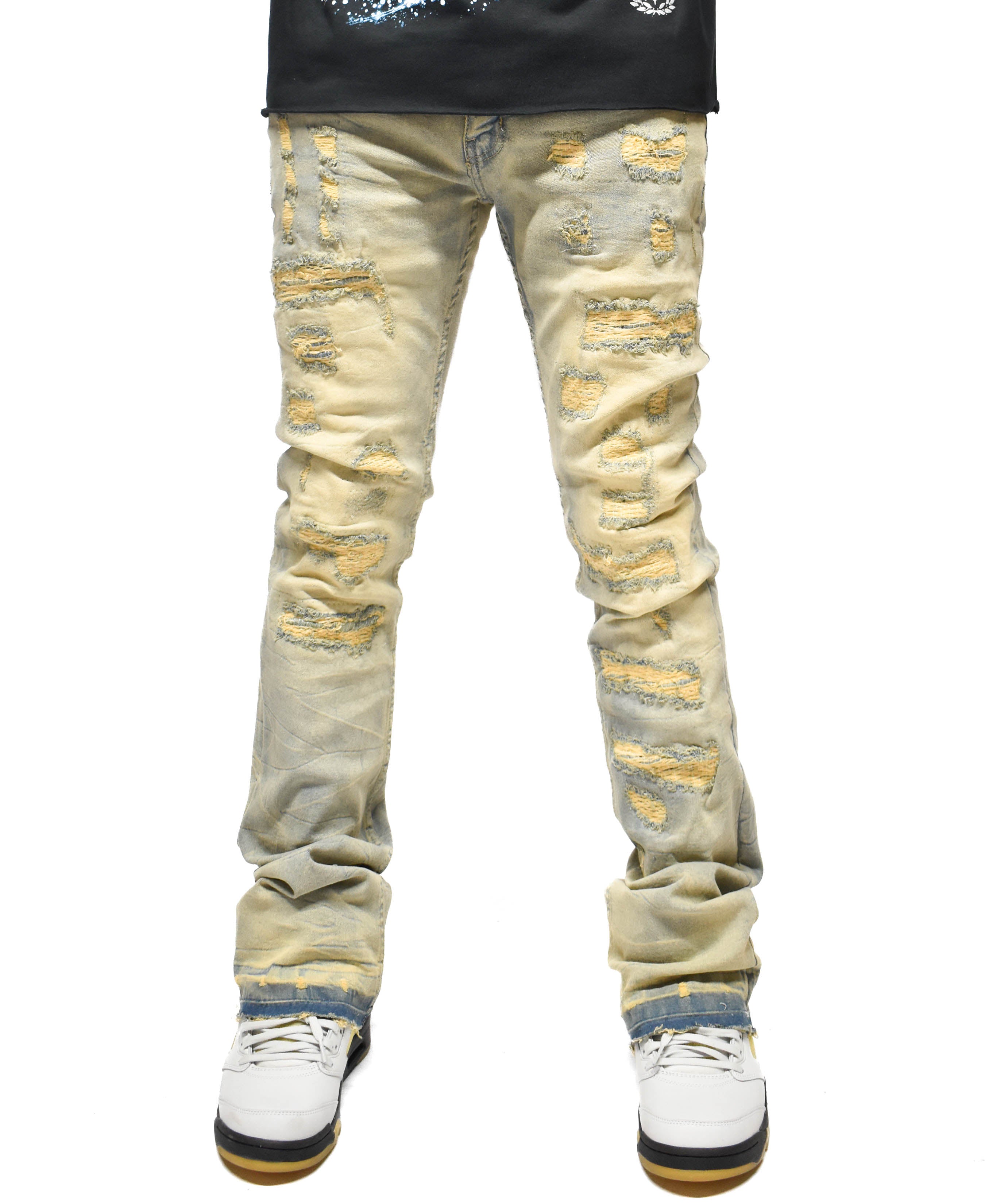 FW33893 Distressed Denim