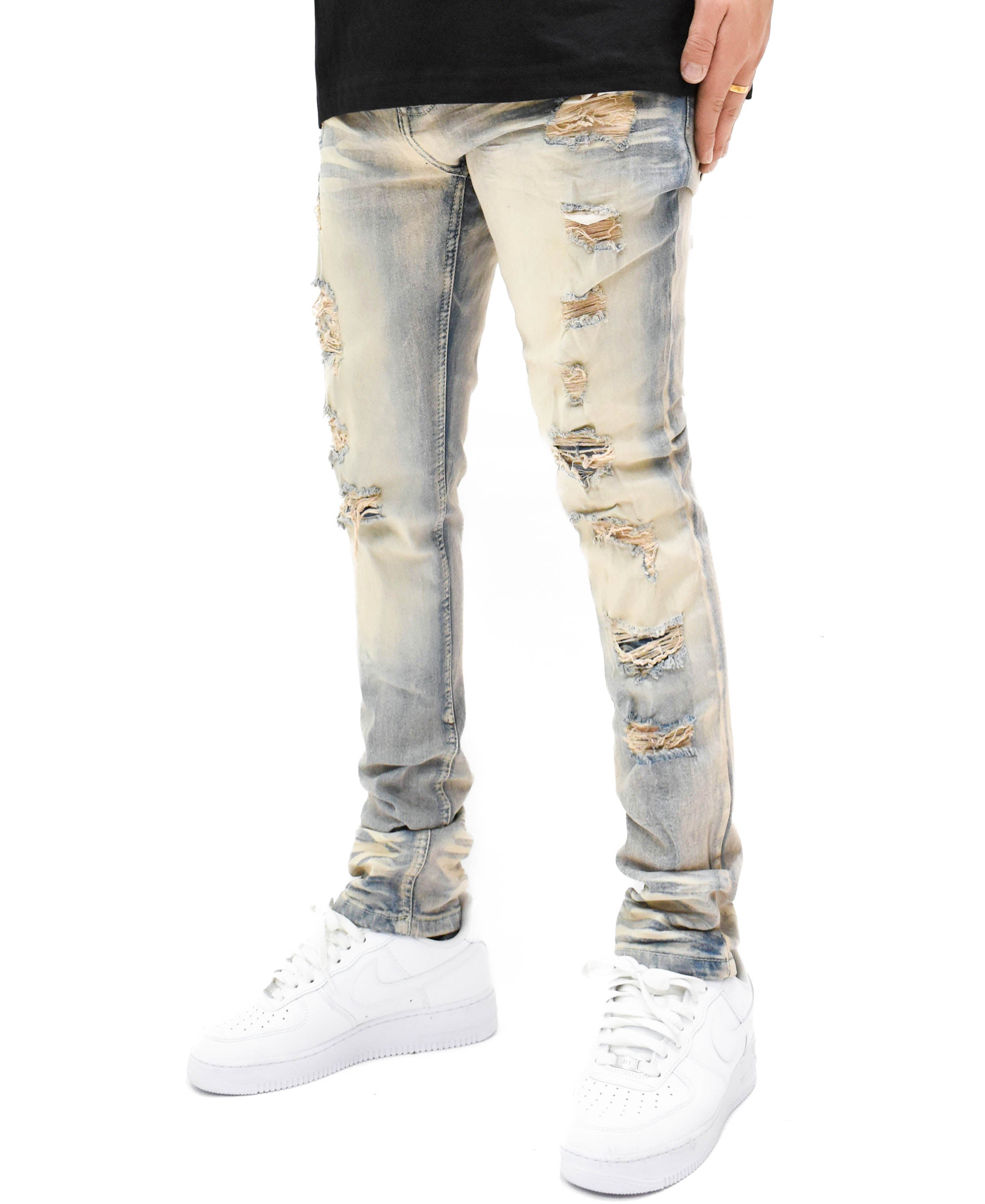 S4405 Ripped Denim