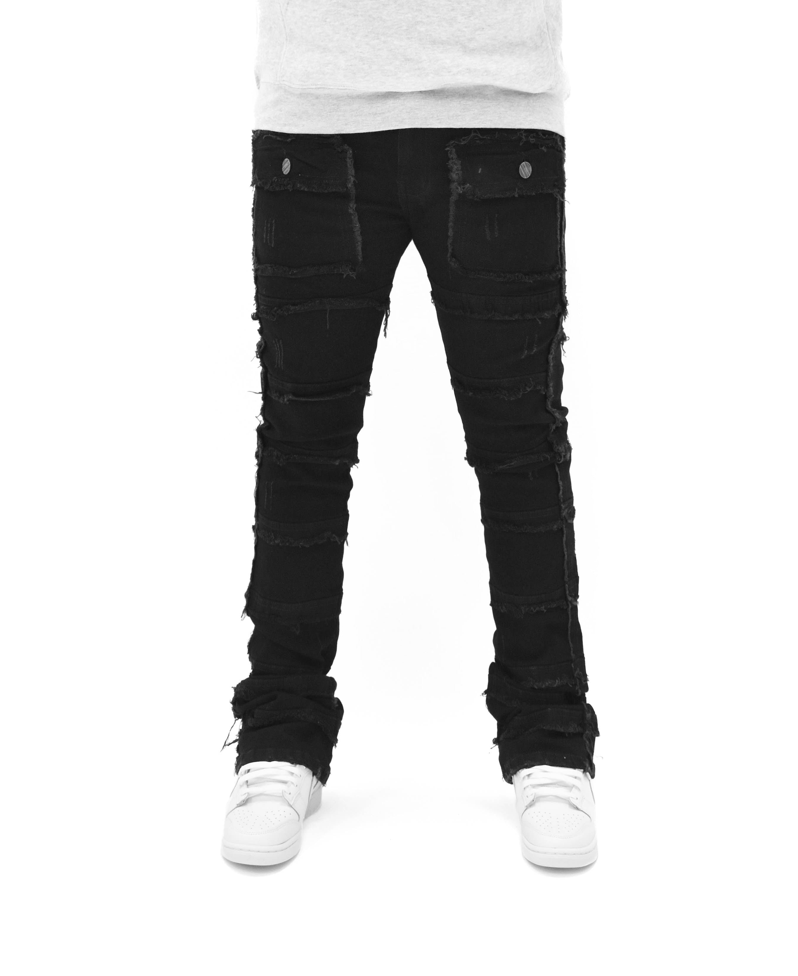 FW33958 Thread Stacked Denim