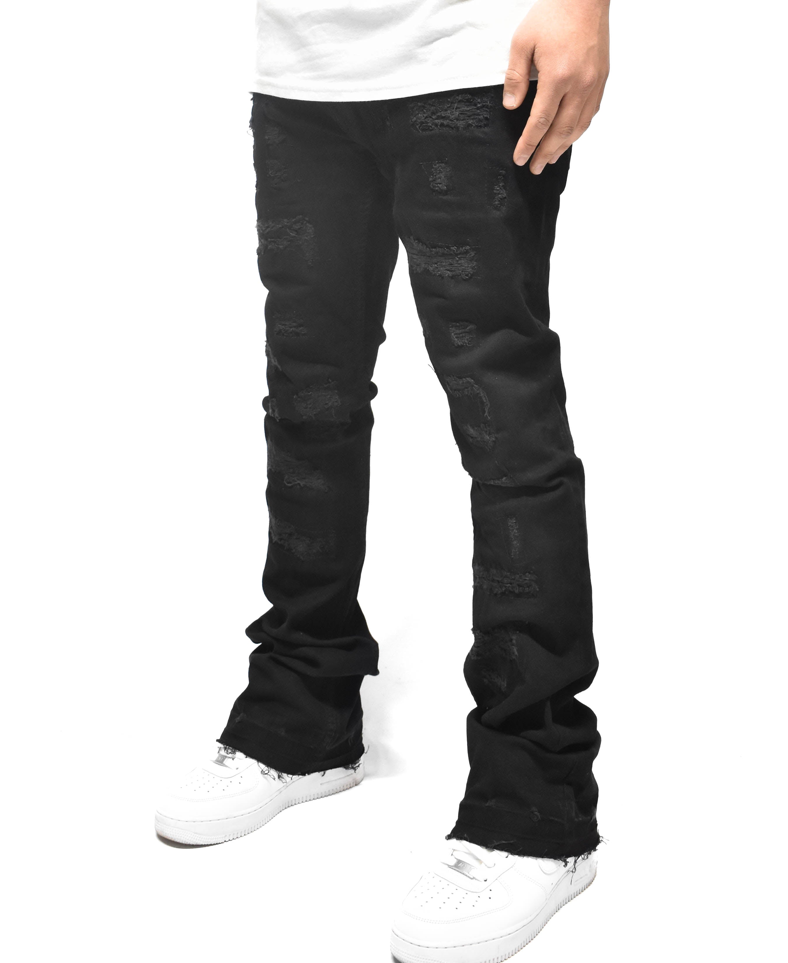 FW33893 Distressed Denim