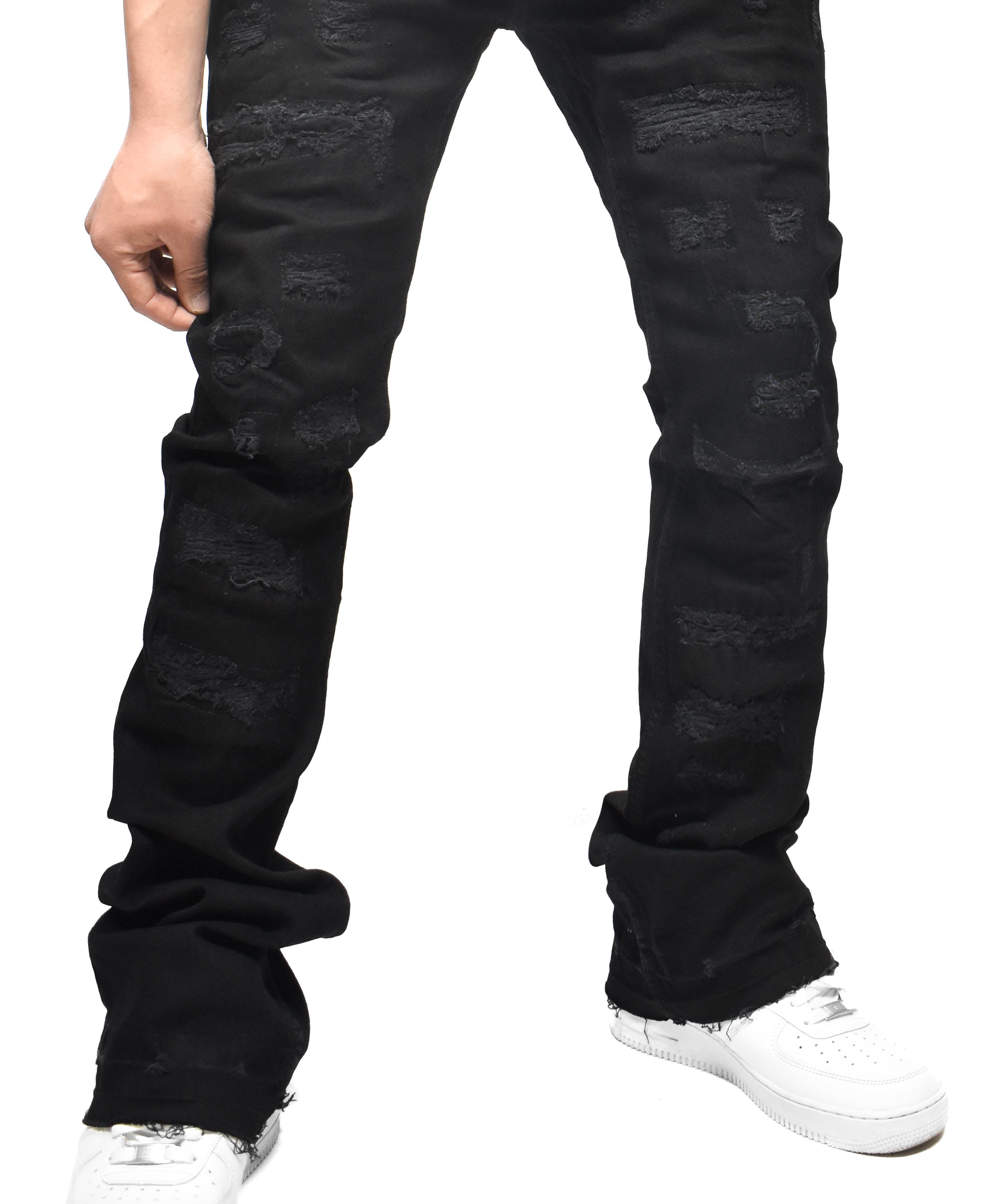 FW33893 Distressed Denim