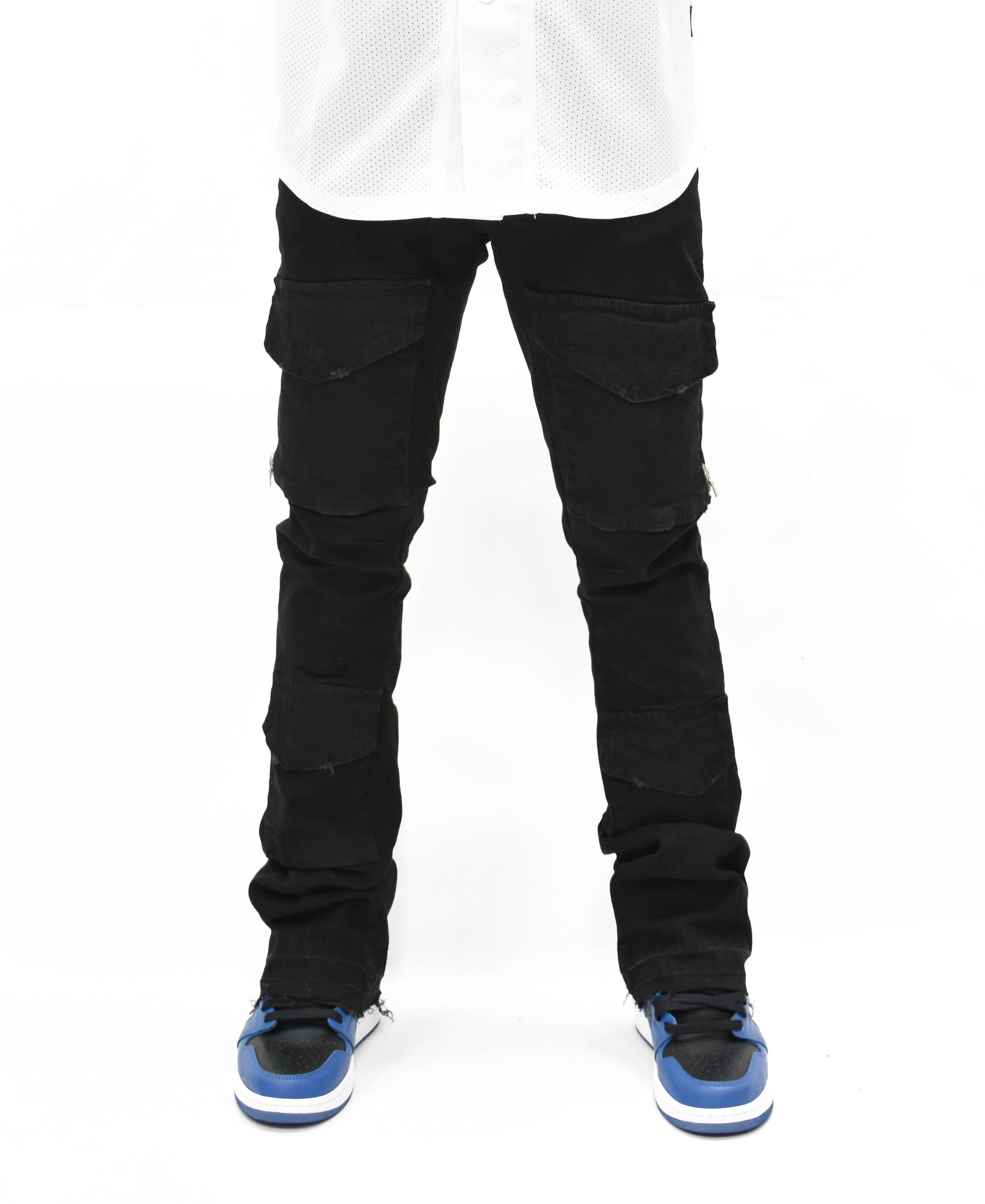 FW33288 Pocket Stacked Denim