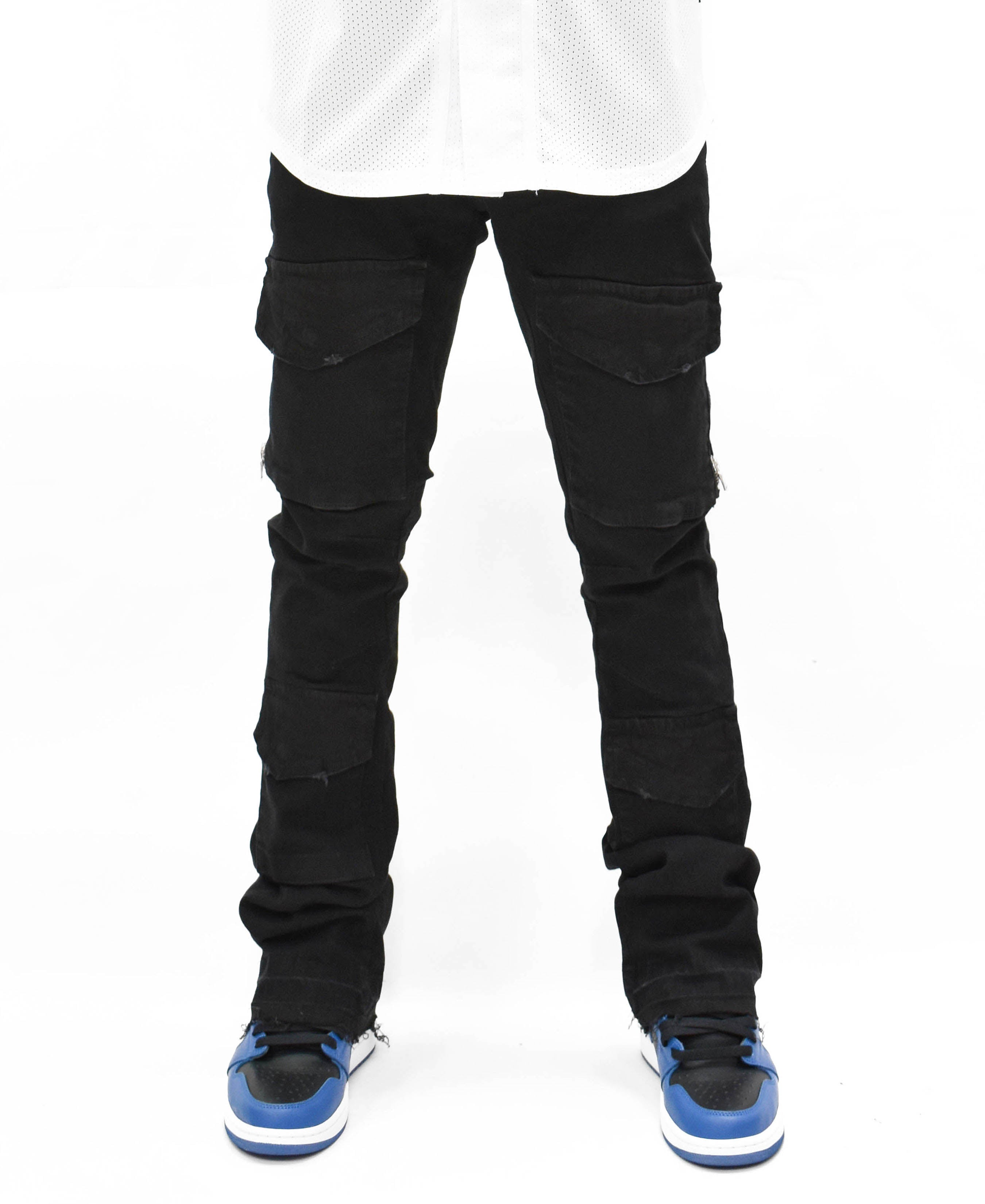 FW33288 Pocket Stacked Denim