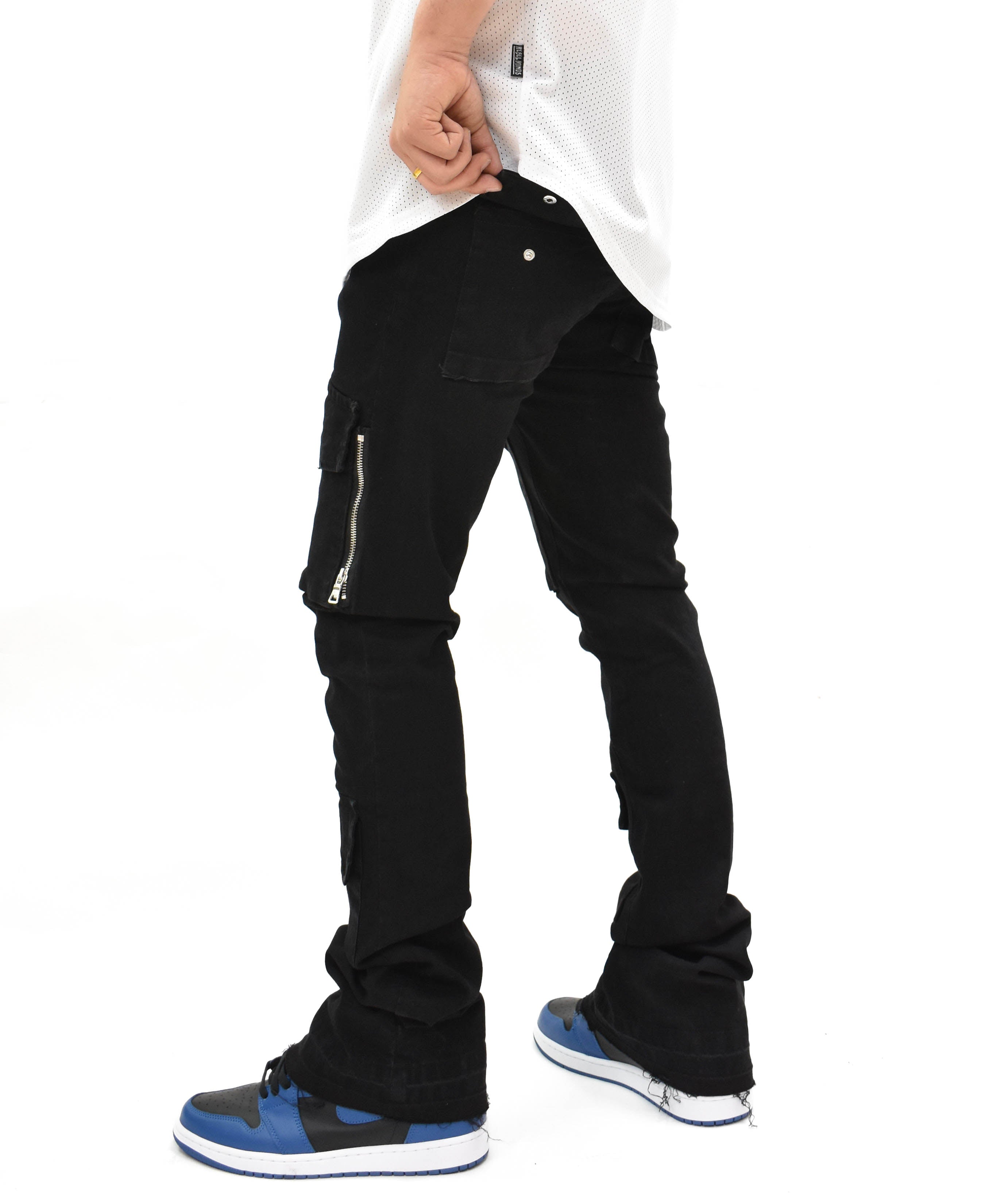 FW33288 Pocket Stacked Denim